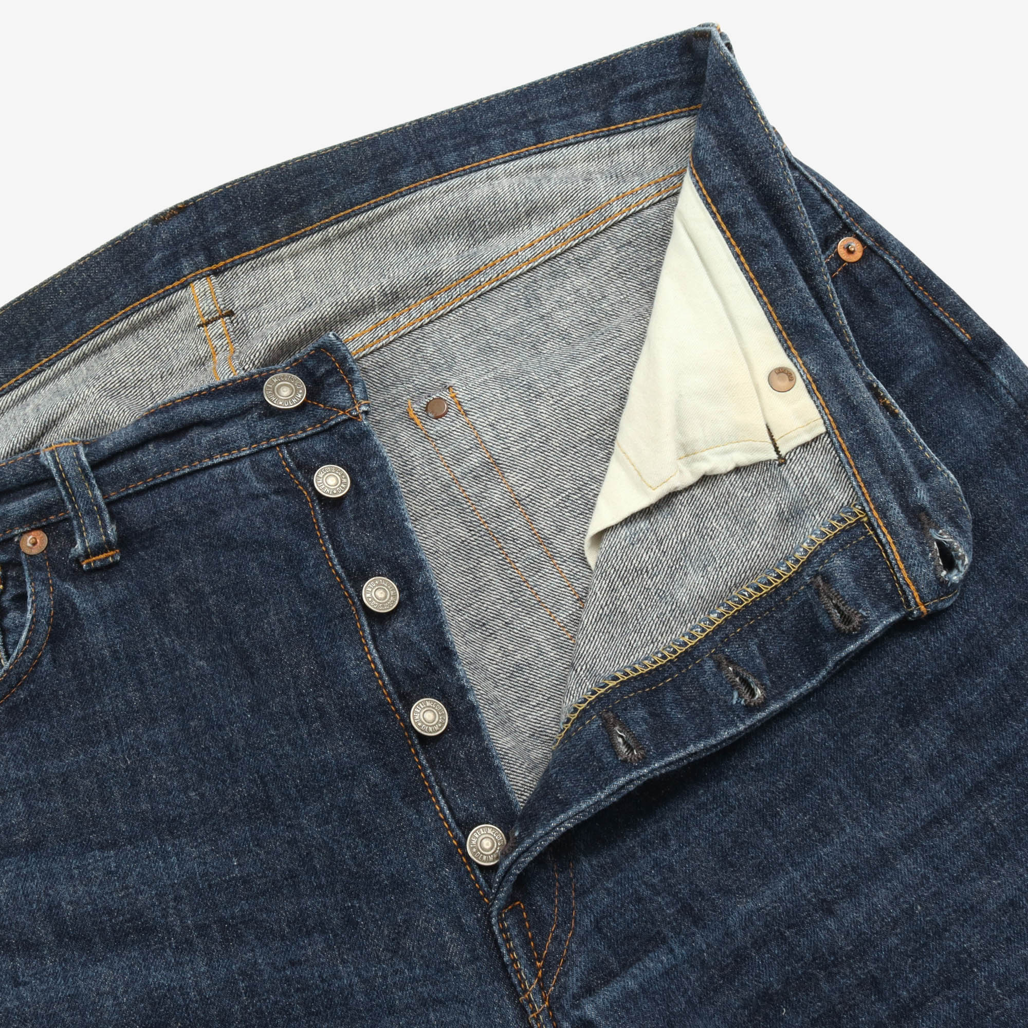 Lot 001XX Selvedge Denim (36W X 33L)