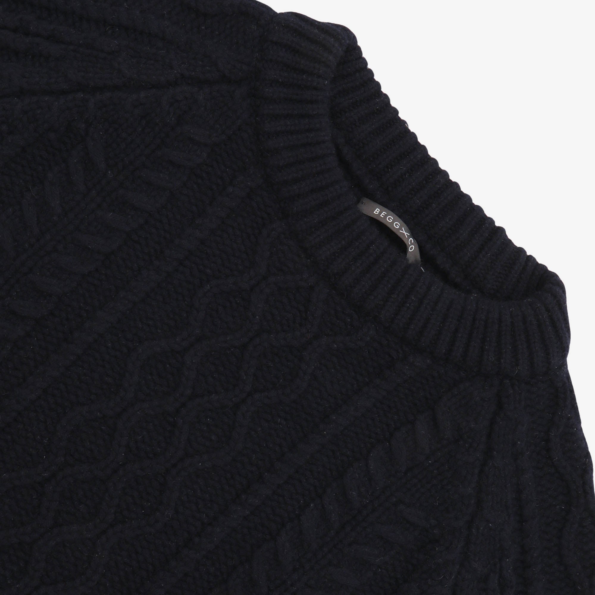 Isla Cashmere Cable Knit Sweater
