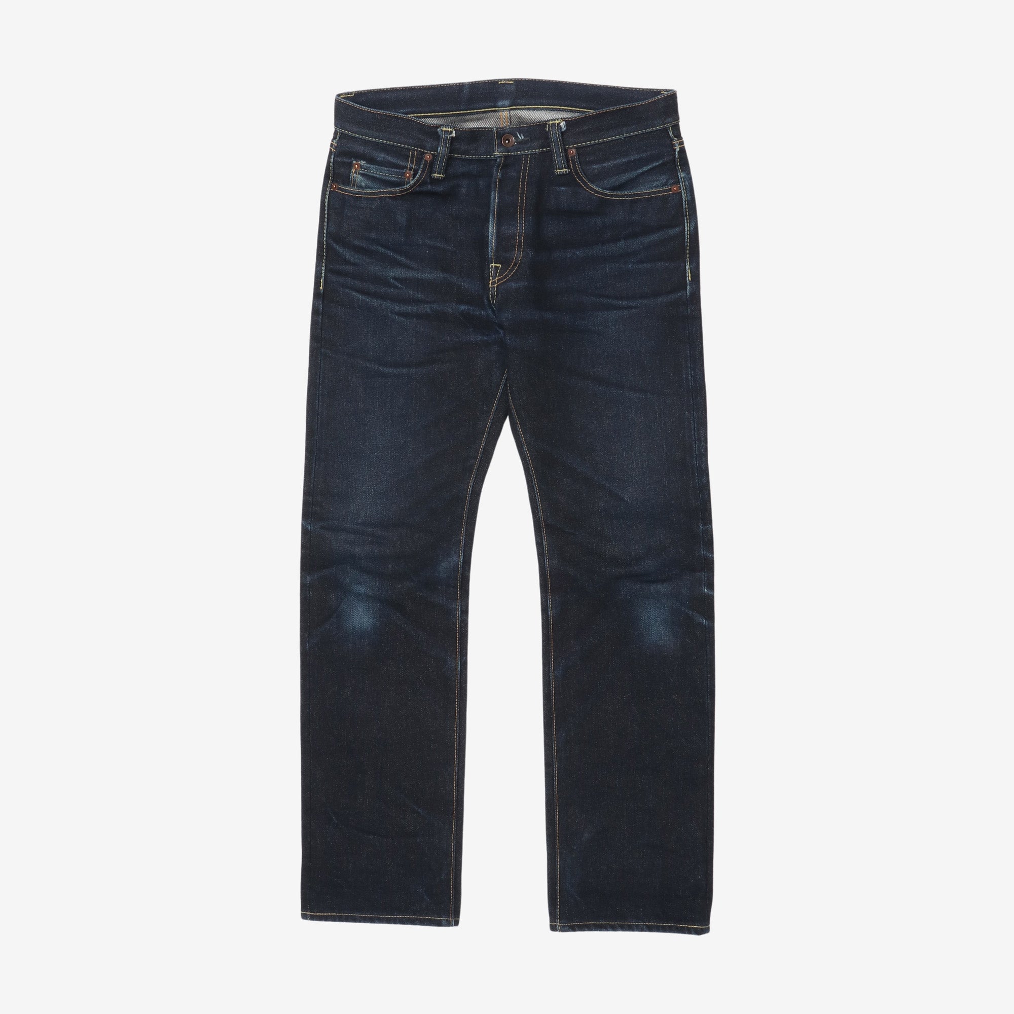 666S-UHR 21/23oz Selvedge Denim (32W X 31L)