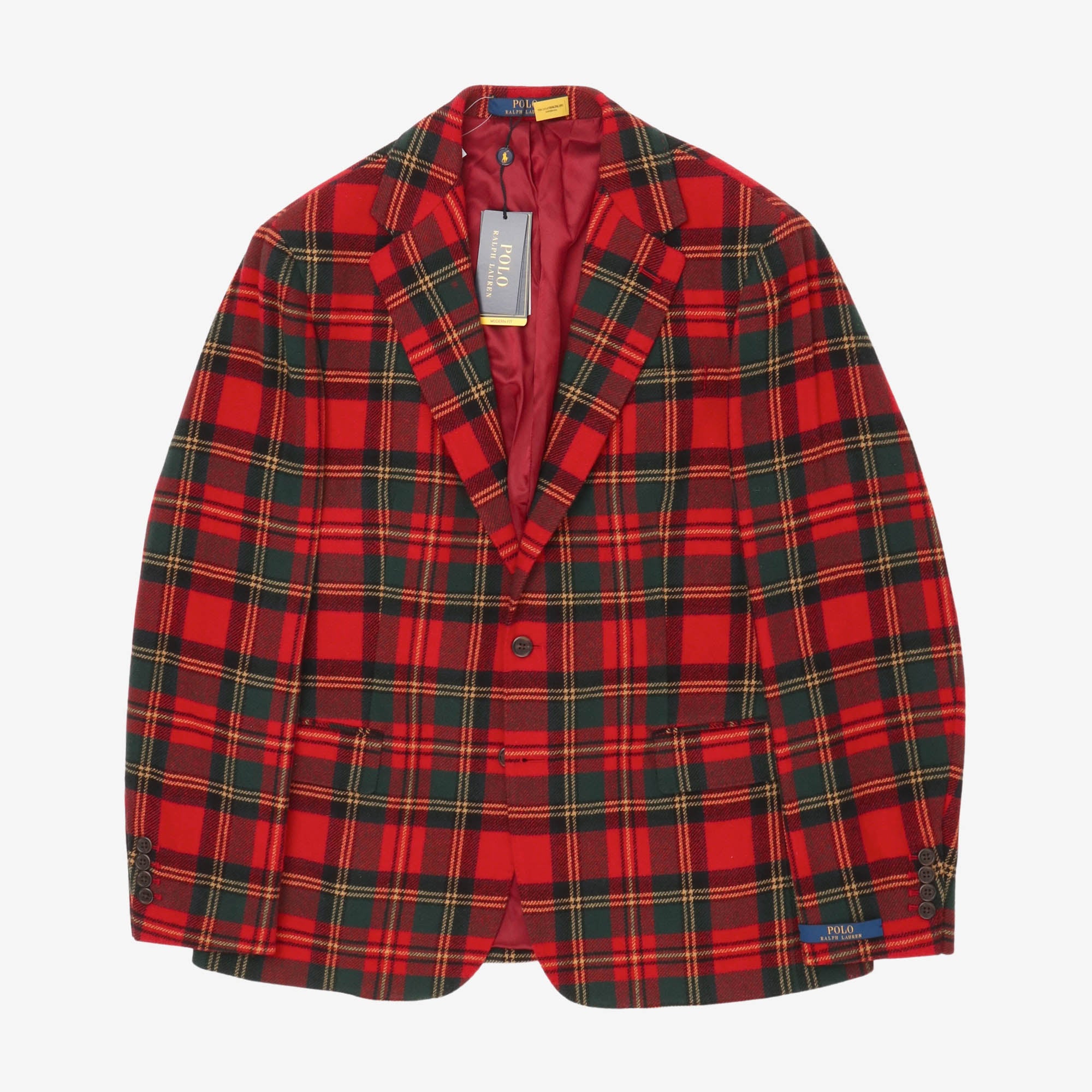 Modern Fit Tartan Blazer