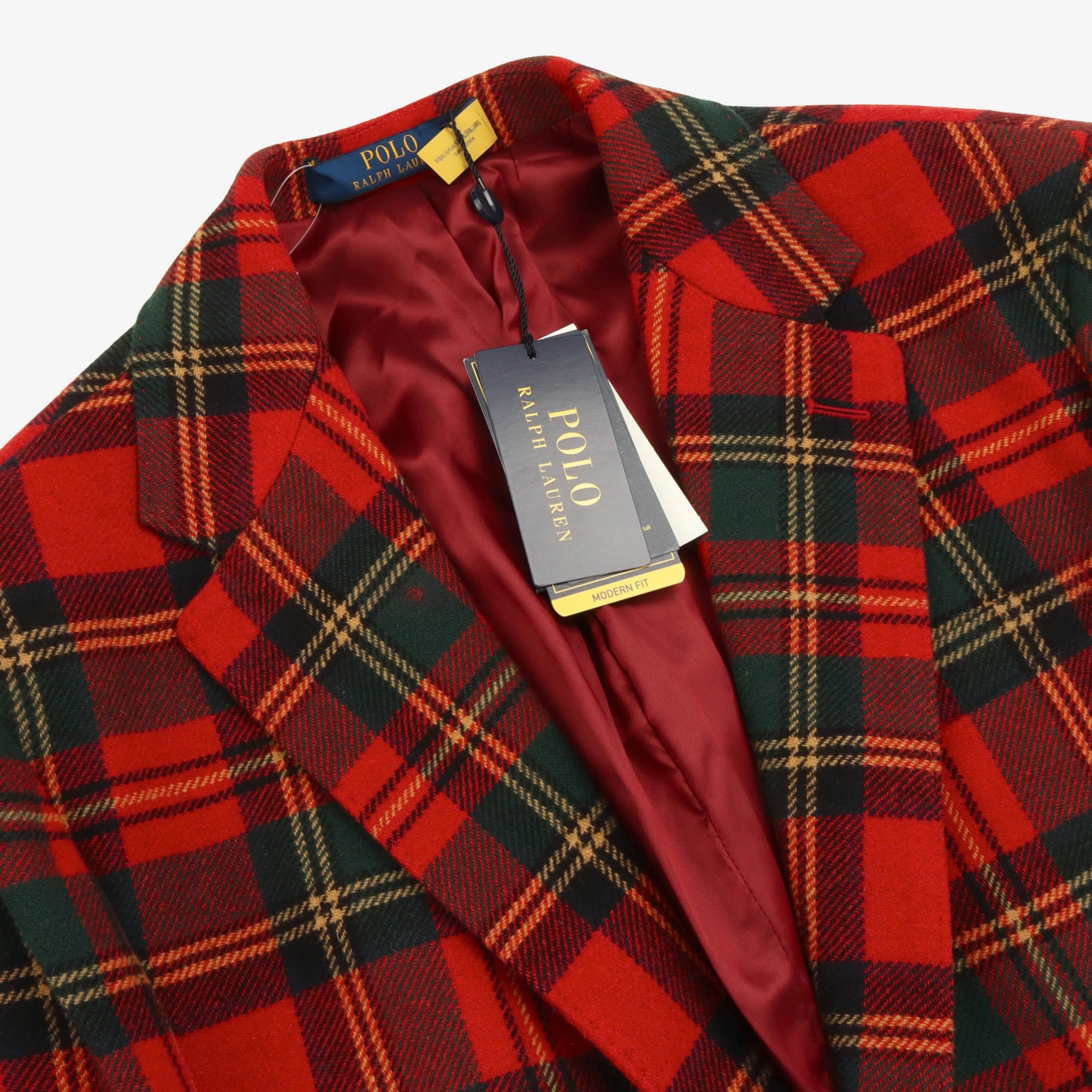 Modern Fit Tartan Blazer