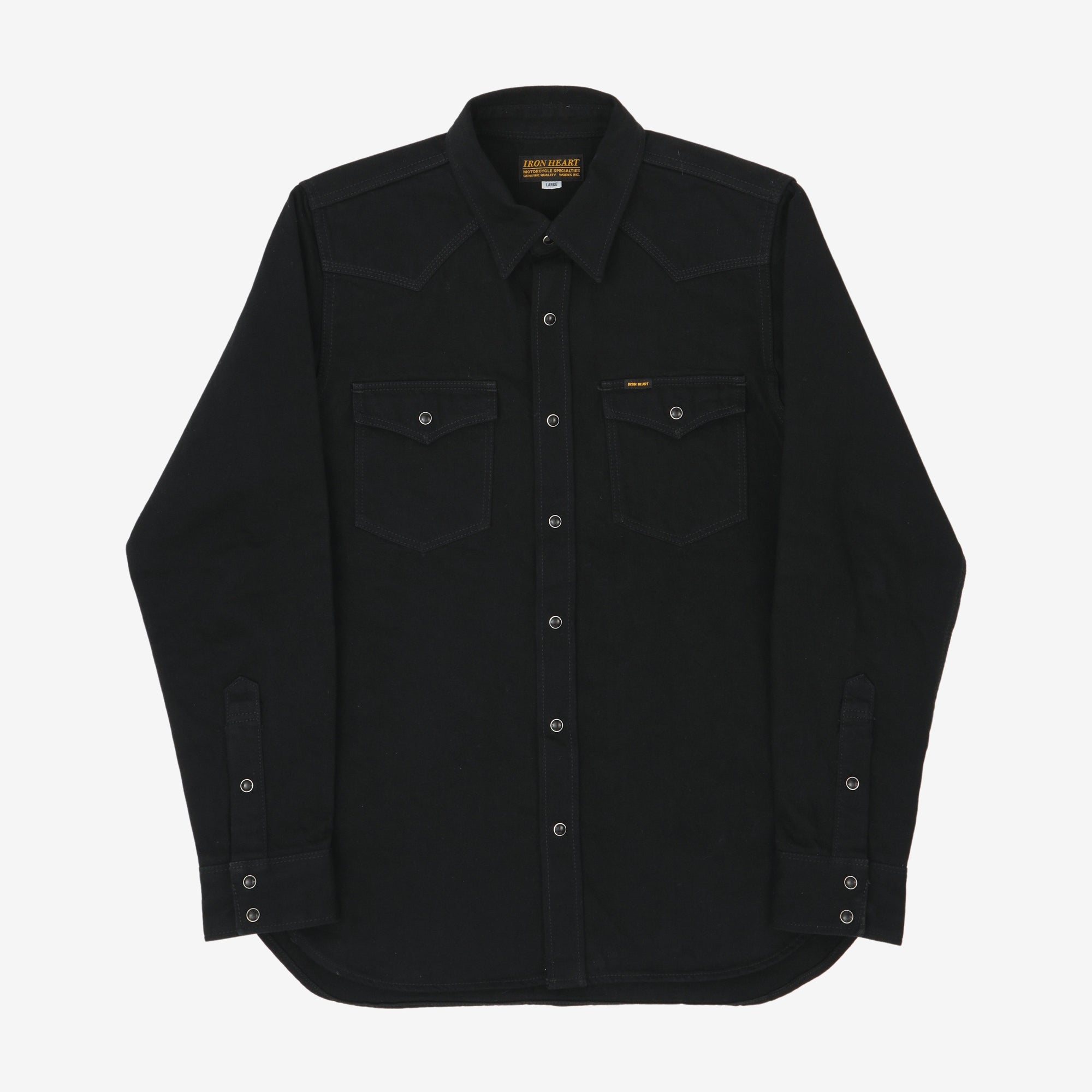12oz Selvedge Denim Western Shirt