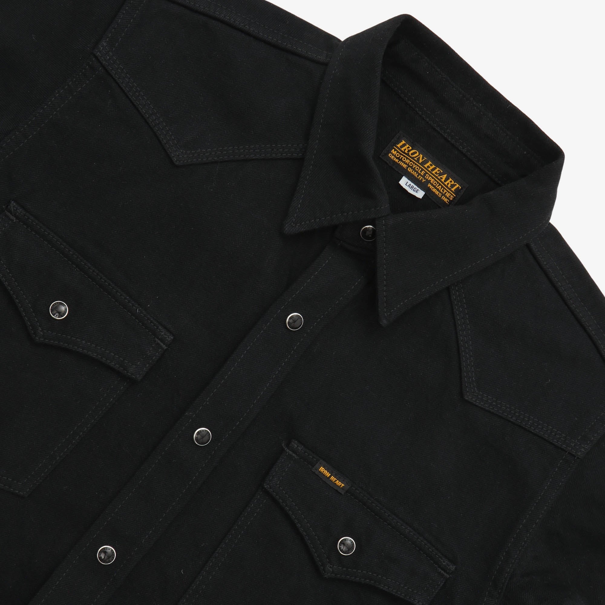 12oz Selvedge Denim Western Shirt
