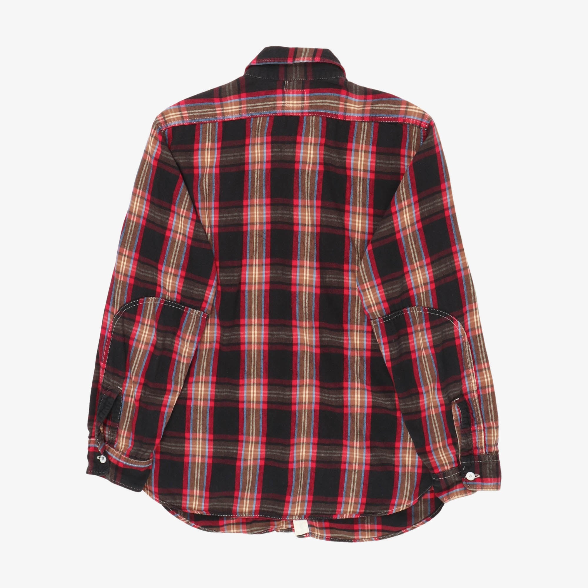 Plaid Flannel Work Shirt
