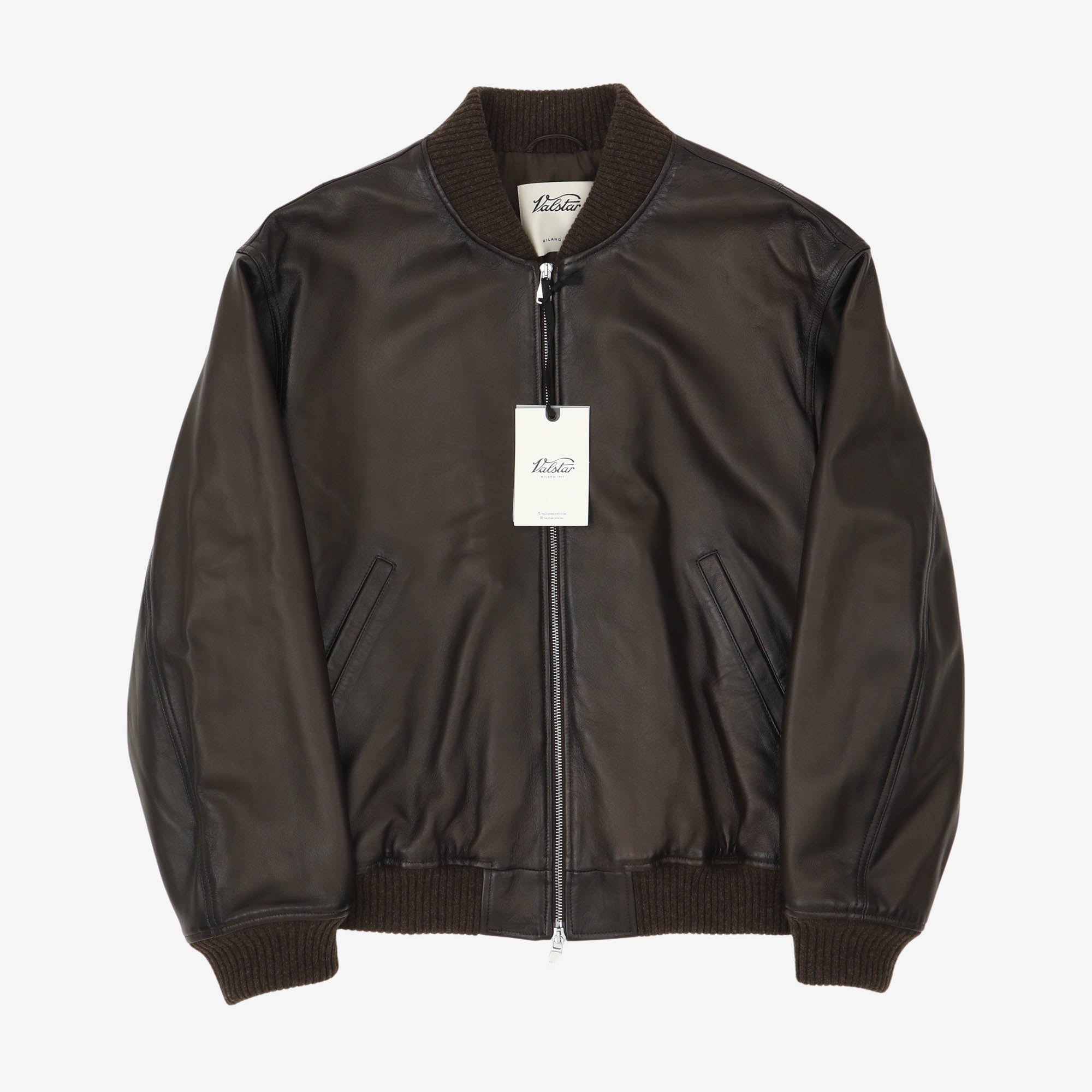 Nappa Leather Bomber Jacket