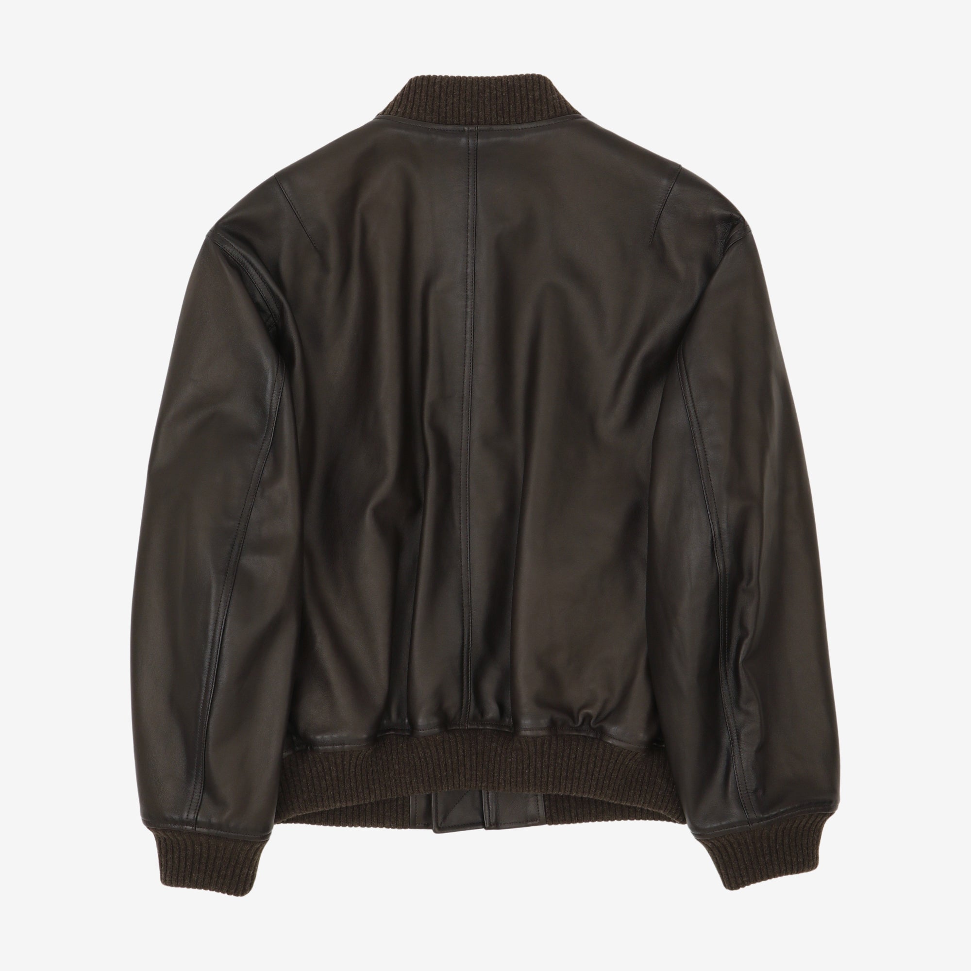 Nappa Leather Bomber Jacket