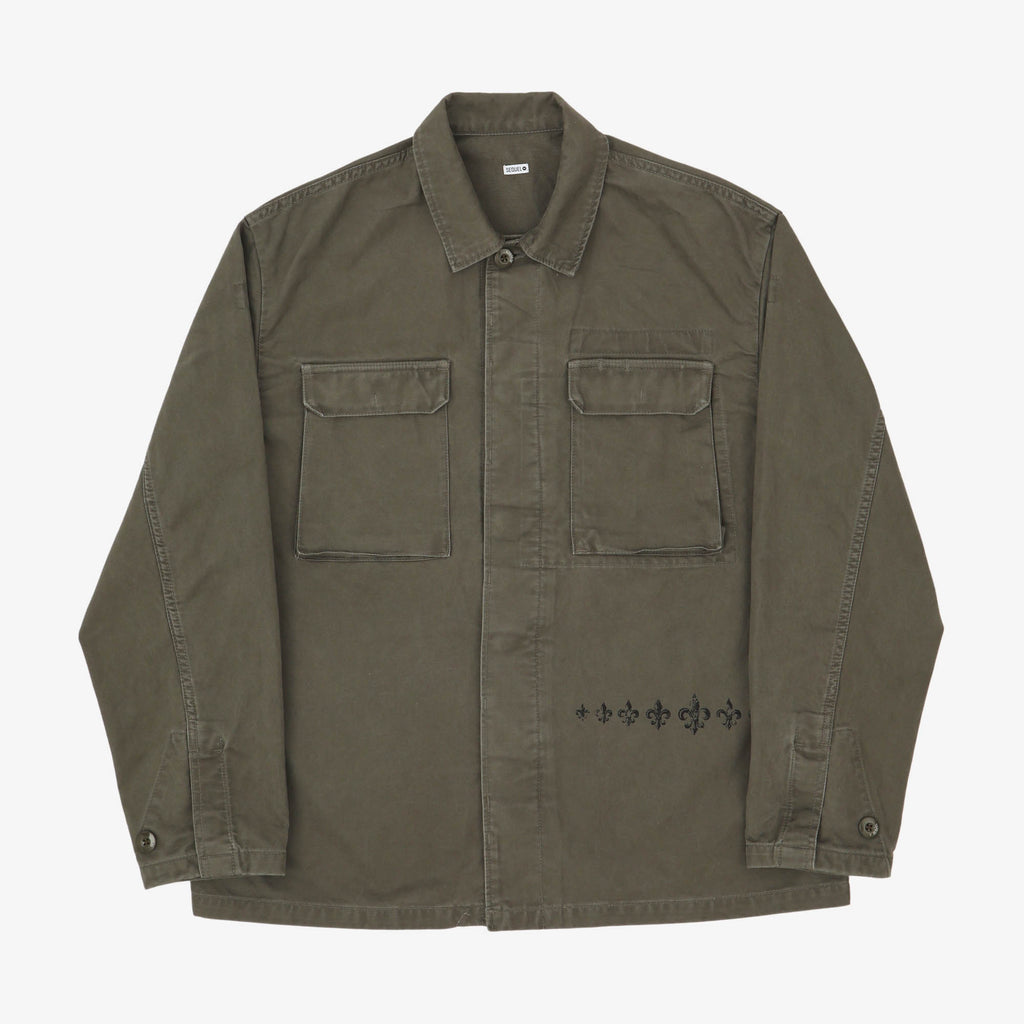 SEQUEL FATIGUE SHIRTS JACKET ミリタリー ジャケット Sequel Fatigue Shirt Jacket – Marrkt