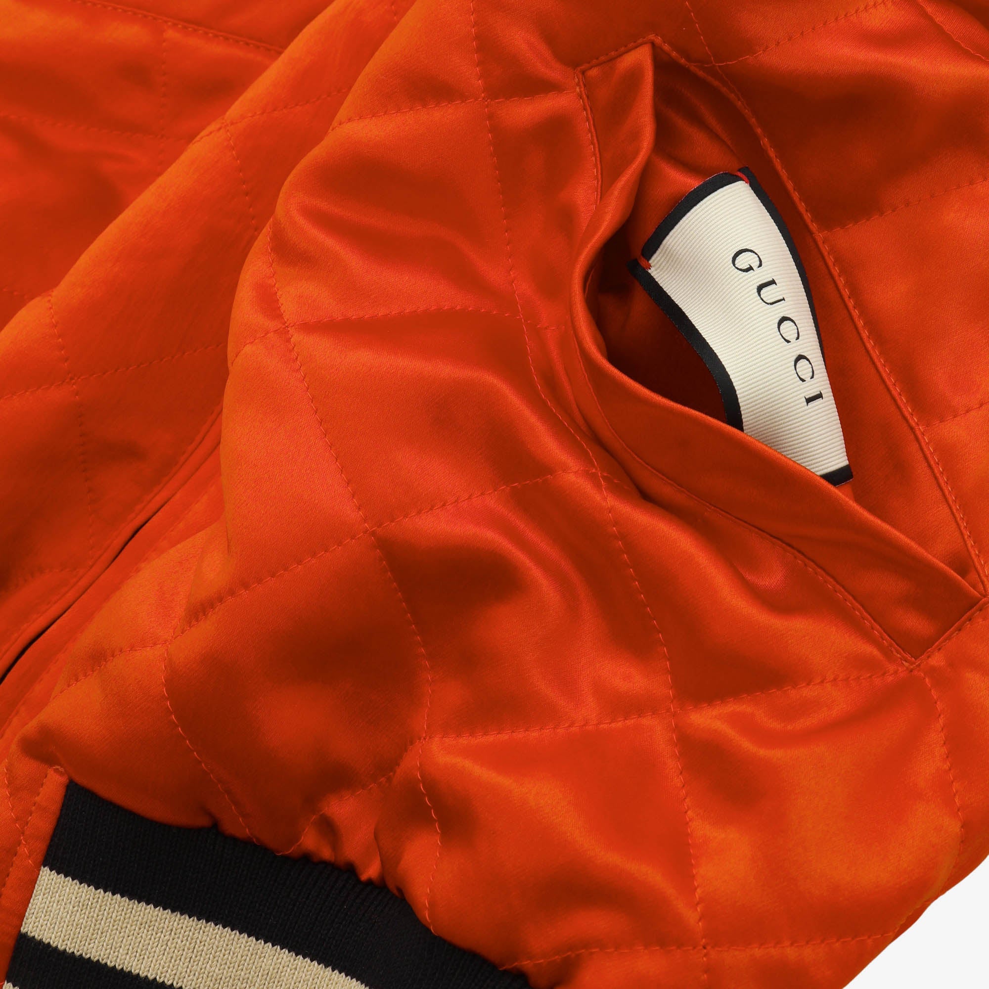 Reversible Satin-Twill Bomber Jacket