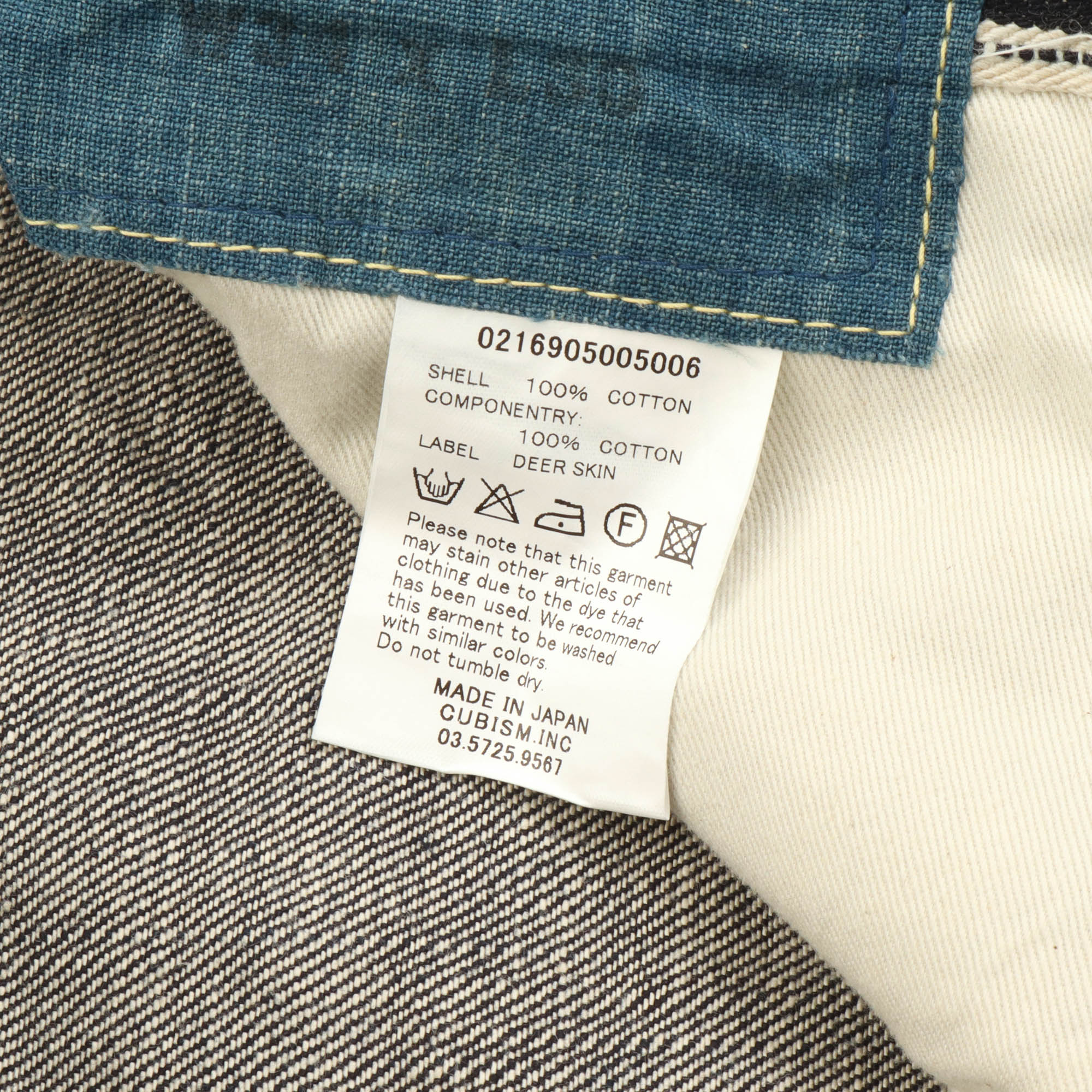 01 Social Sculpture Denim (34W X 32L)