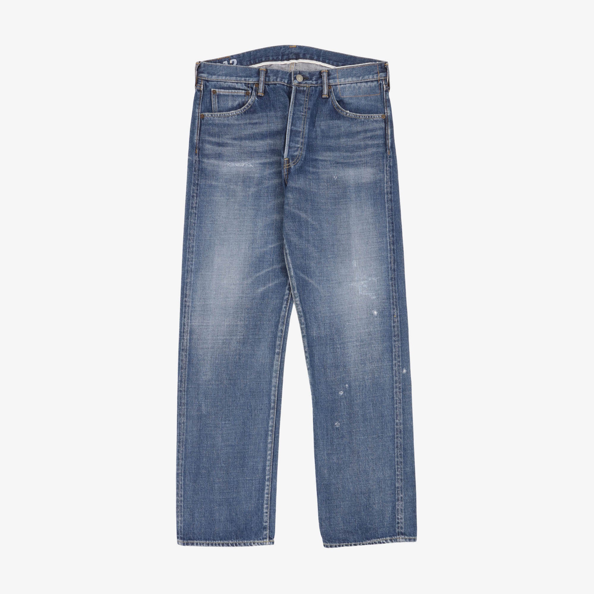 Social Sculpture Slim Straight Selvedge Jeans