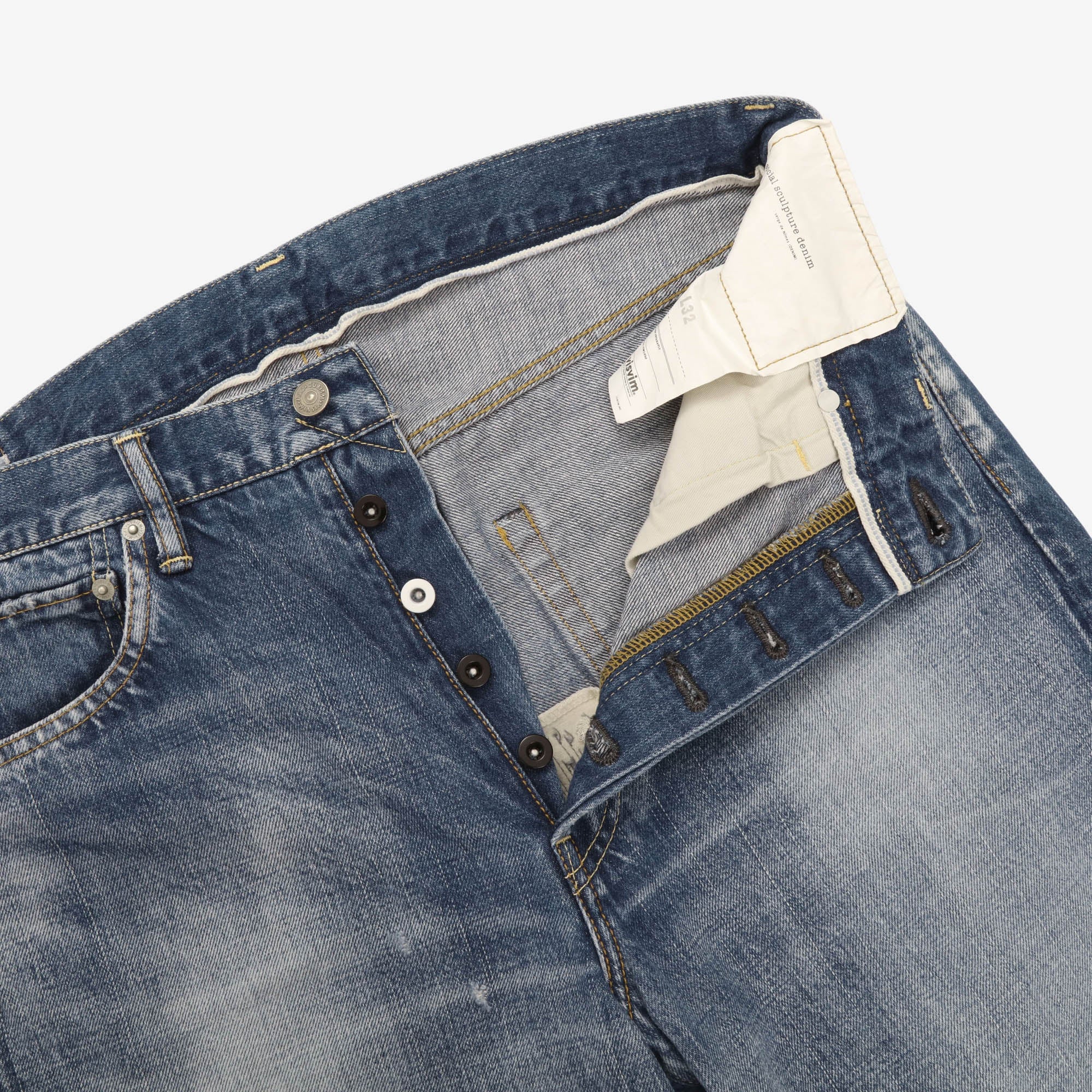 Social Sculpture Straight Selvedge Jeans (34W X 32L)