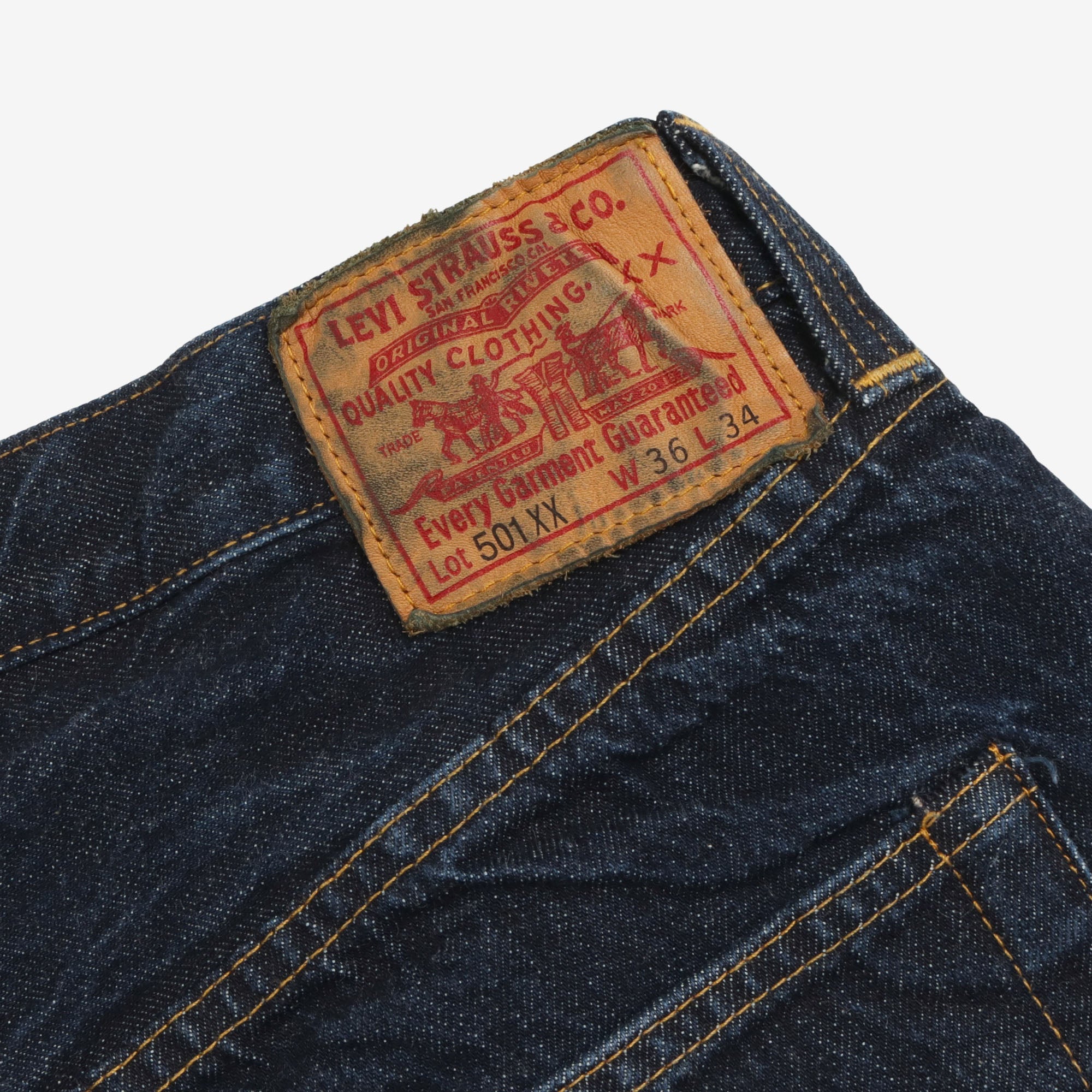 501XX Selvedge Jeans USA (33W X 30L)
