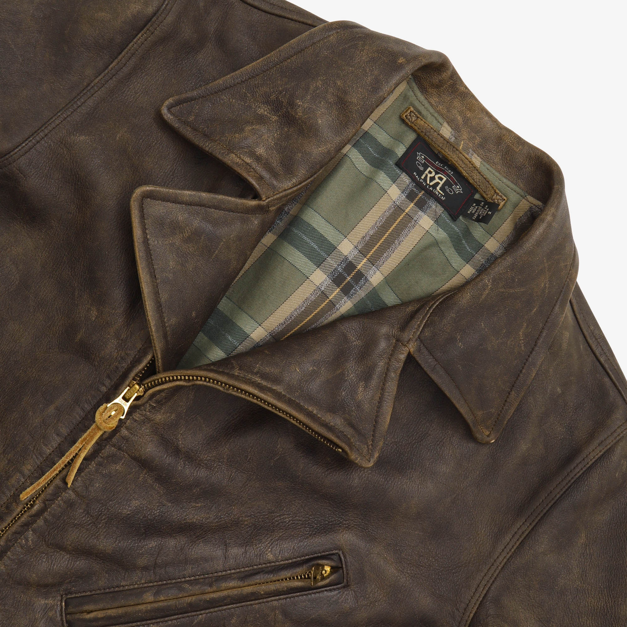 Cowhide Moto Jacket