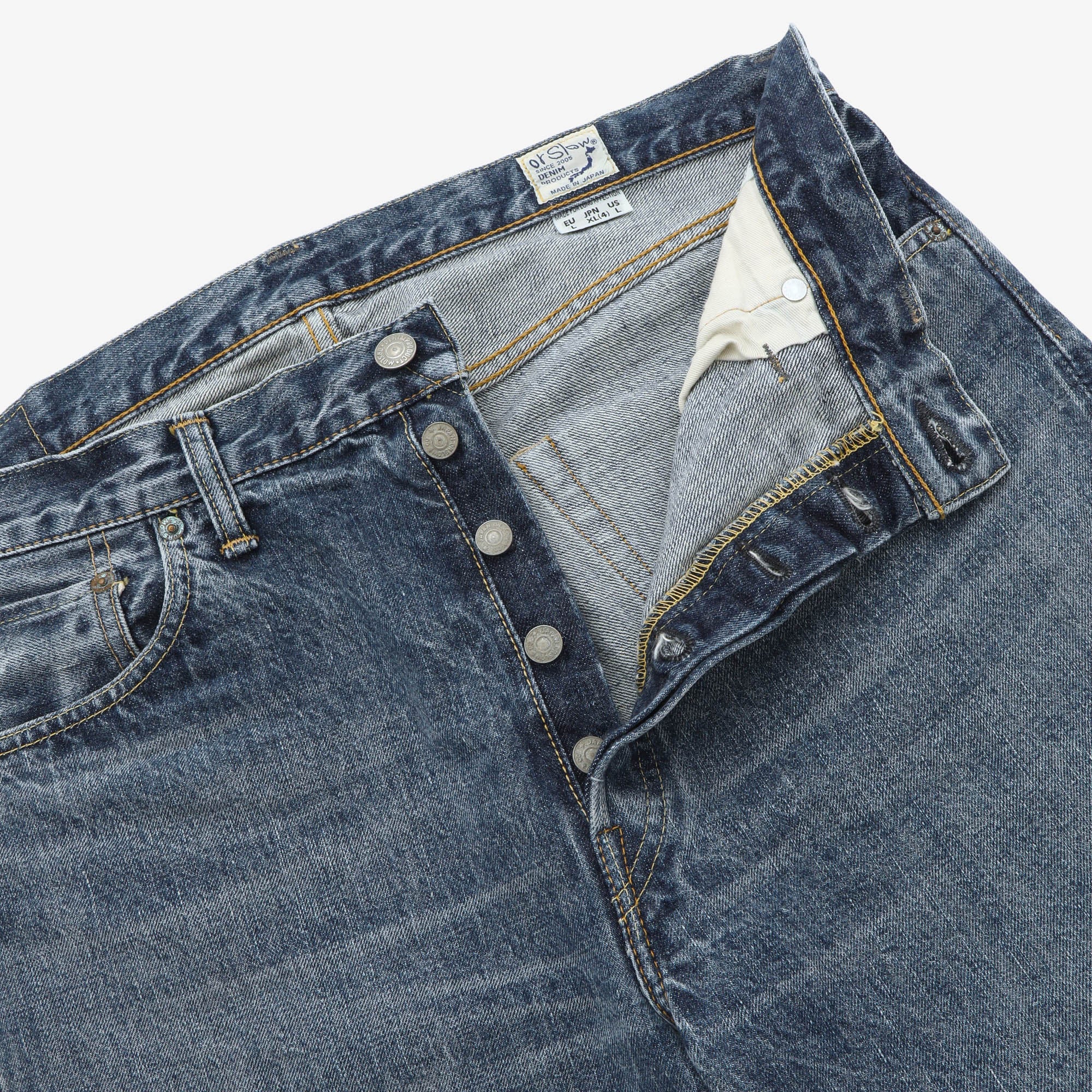 105 Straight Selvedge Jeans (35W X 32L)