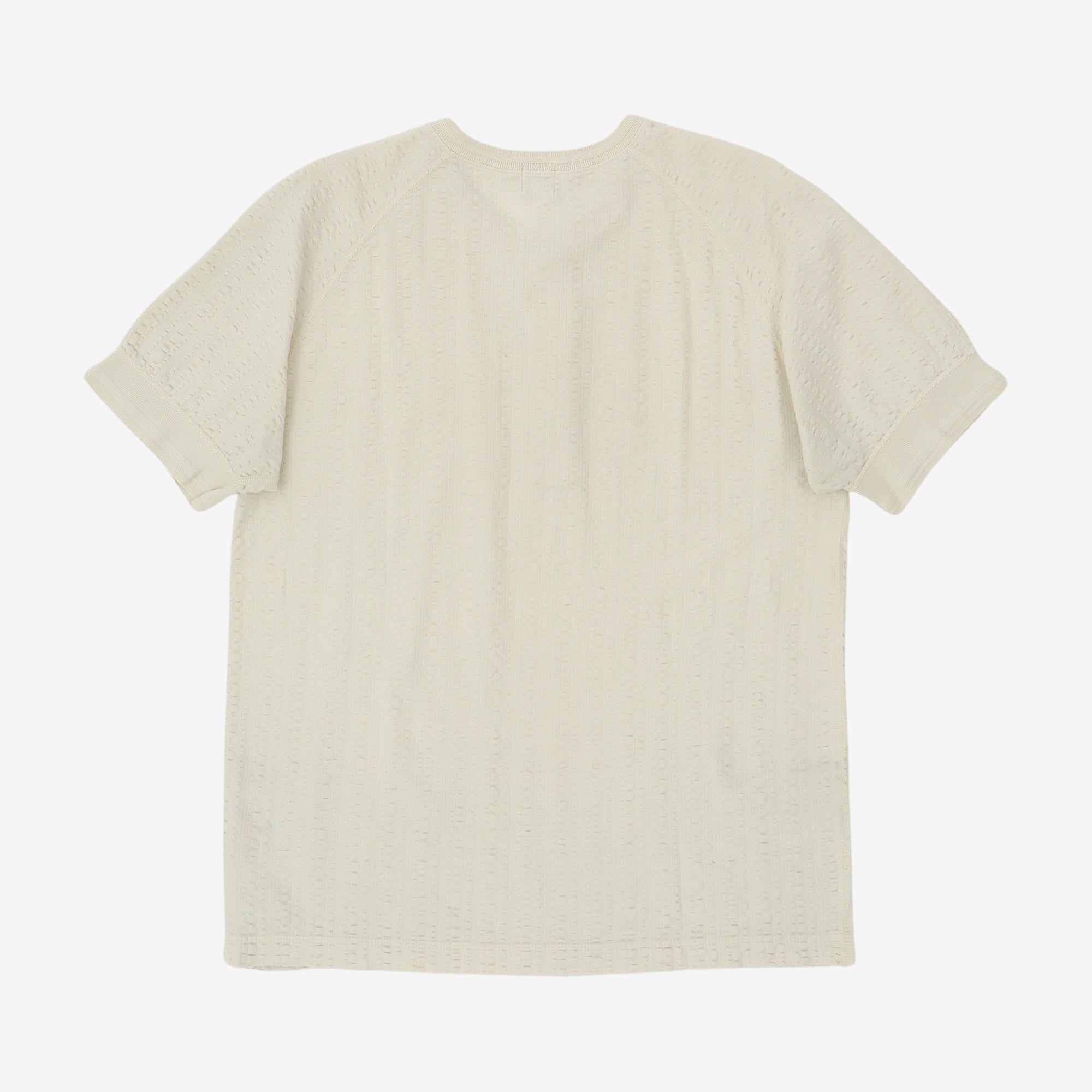 Seersucker Rib Henley