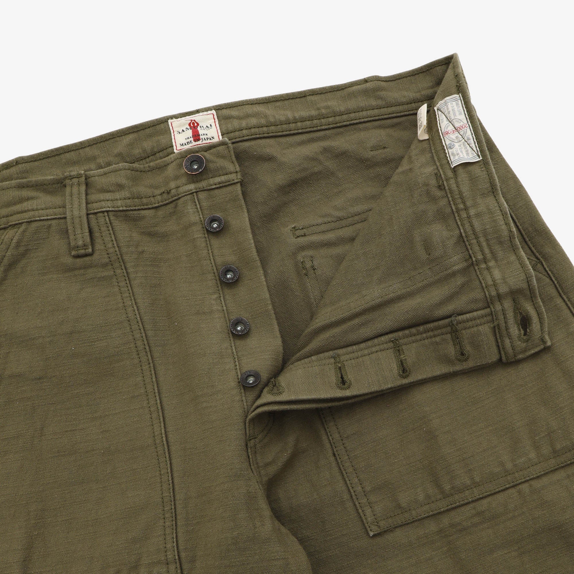 Heavy Back Satin Baker Pants (36W X 28.5L)