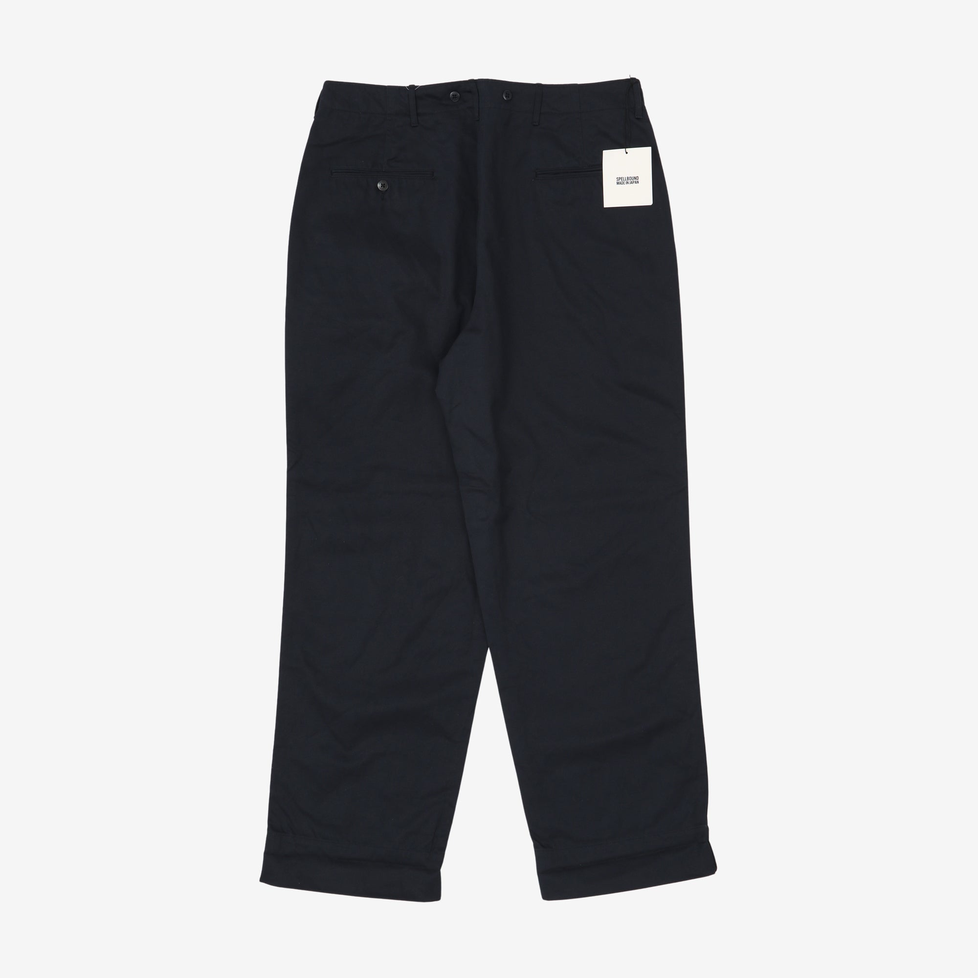 High Rise Straight Fit Chinos (36W X 31L)