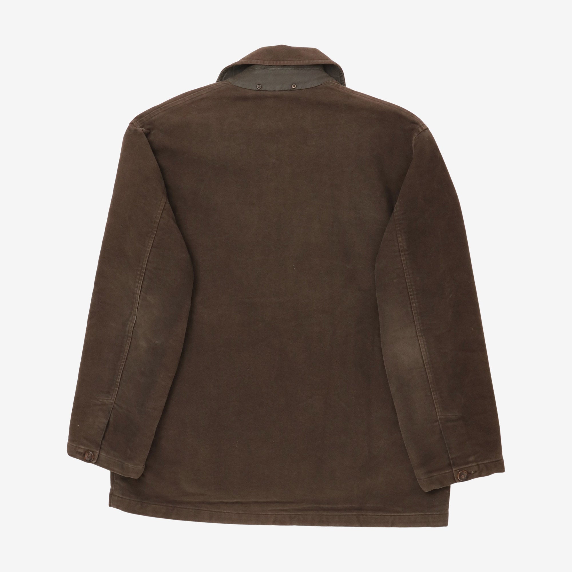 Vintage Moleskin Quilted DB Coat