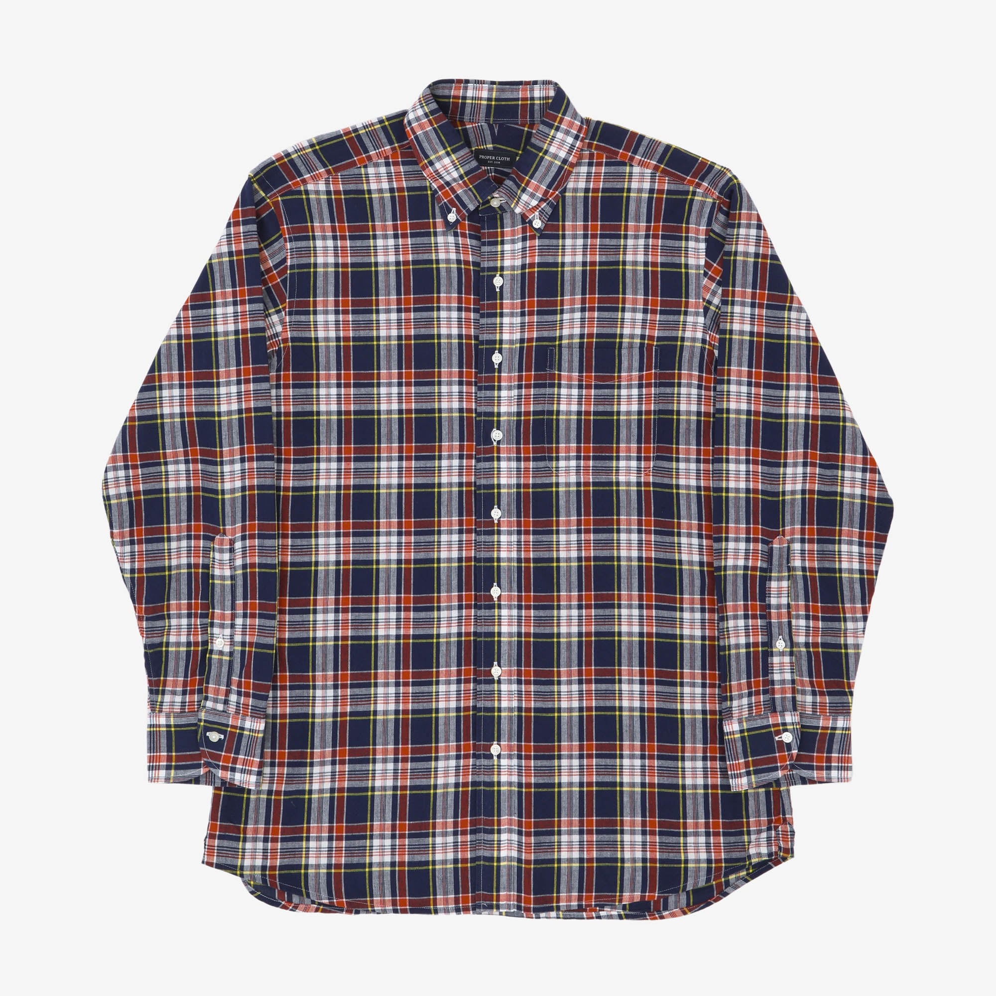 Plaid Madras BD Shirt