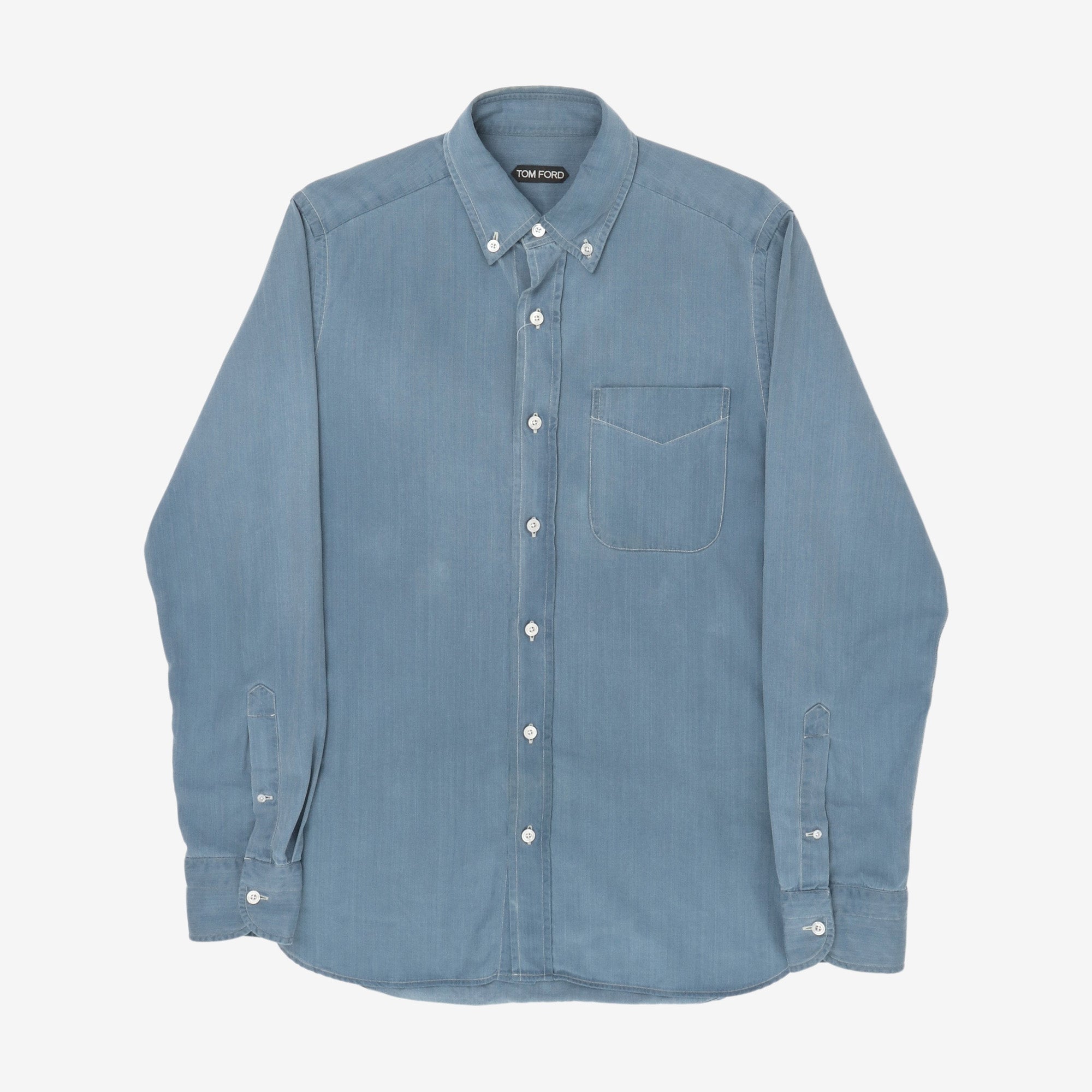 Lyocell Blend Denim BD Shirt