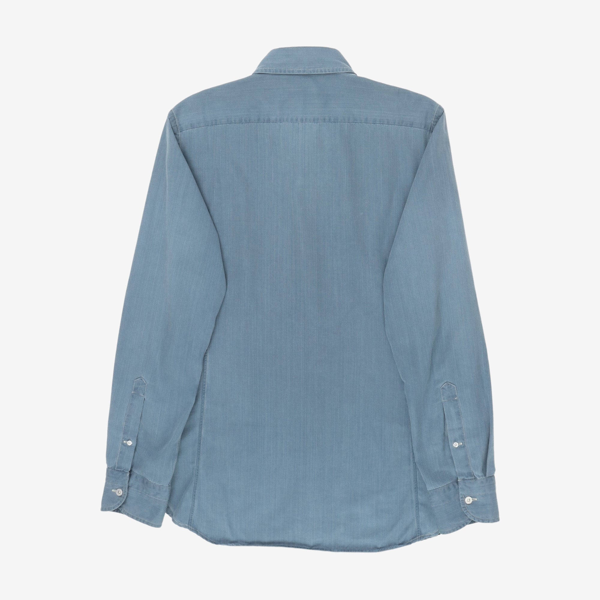 Lyocell Blend Denim BD Shirt