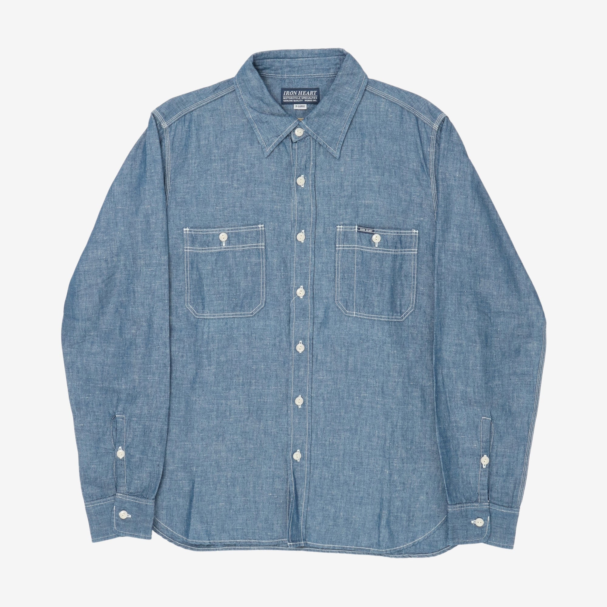 10oz Selvedge Chambray Work Shirt