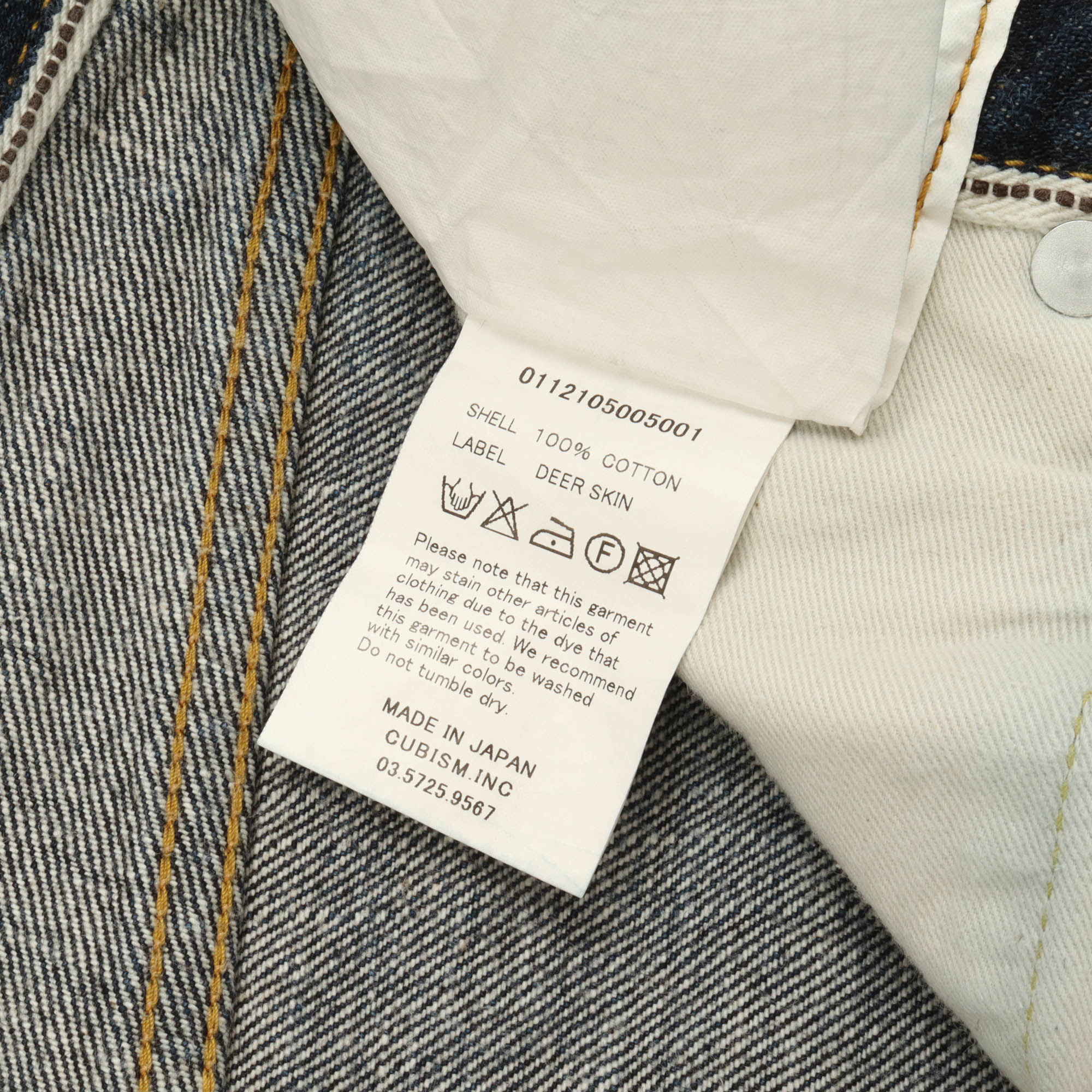 Social Sculpture Denim (34W X 32L)