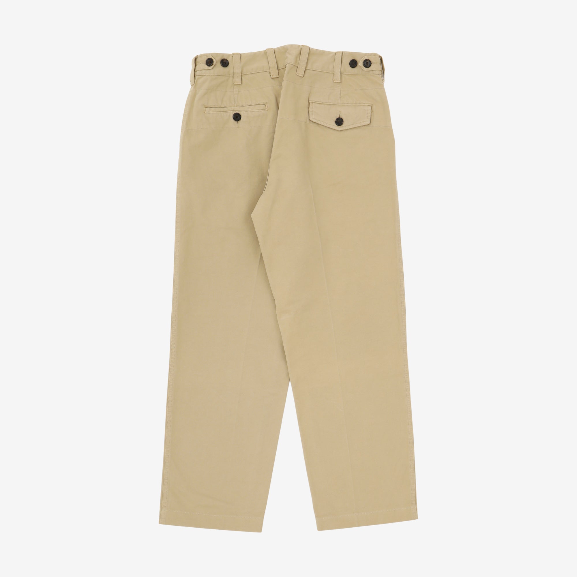Heavy Cotton Flat Front Chino (33W X 29L)