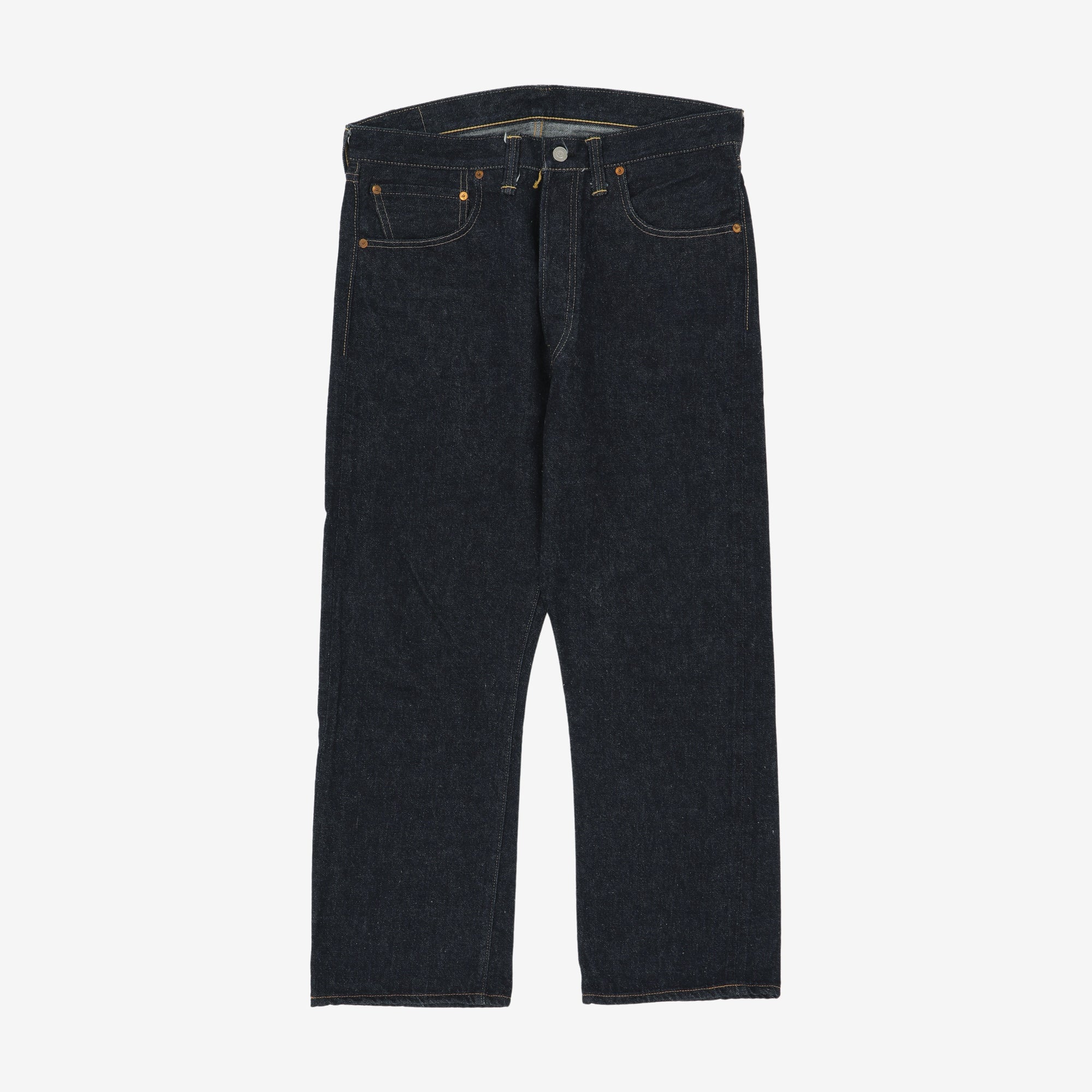 Loose Tapered Selvedge Jeans (34W X 26L)