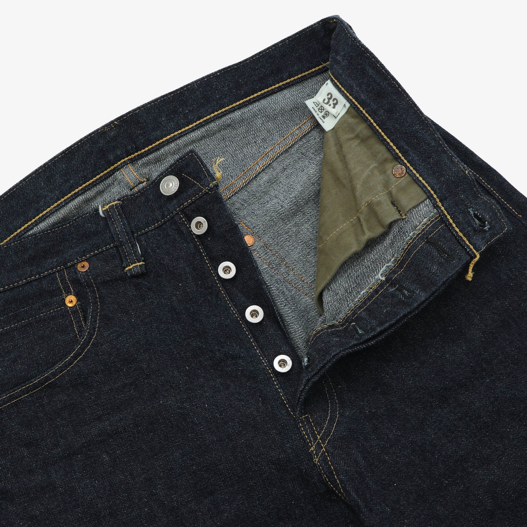 Loose Tapered Selvedge Jeans (34W X 26L)
