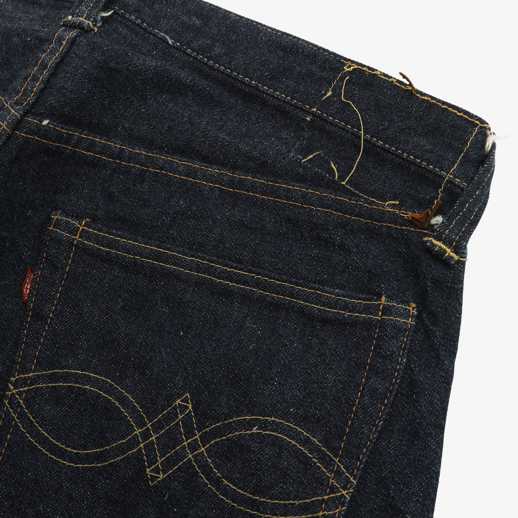 Loose Tapered Selvedge Jeans (34W X 26L)