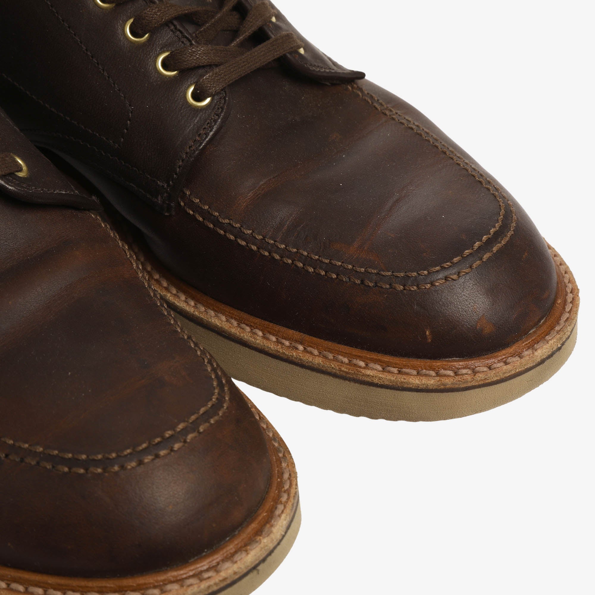 D1982 H Lombard Moc-Toe Boots