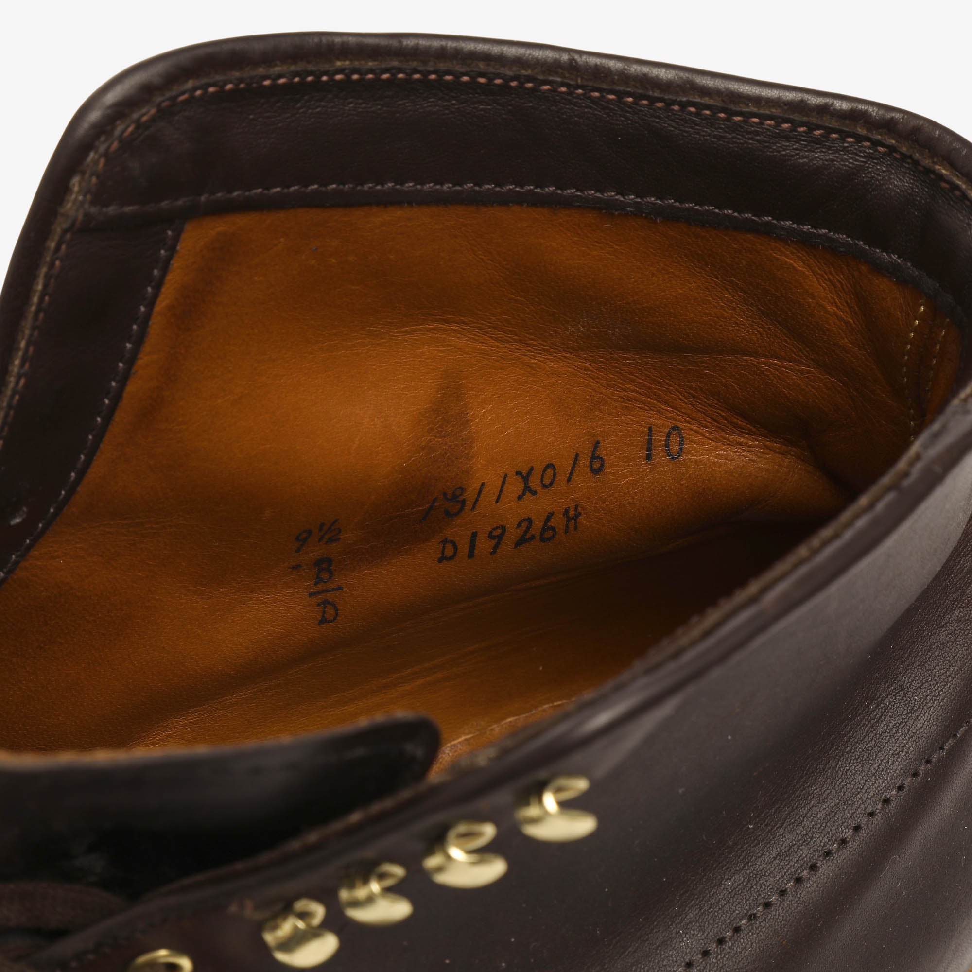 D1982 H Lombard Moc-Toe Boots