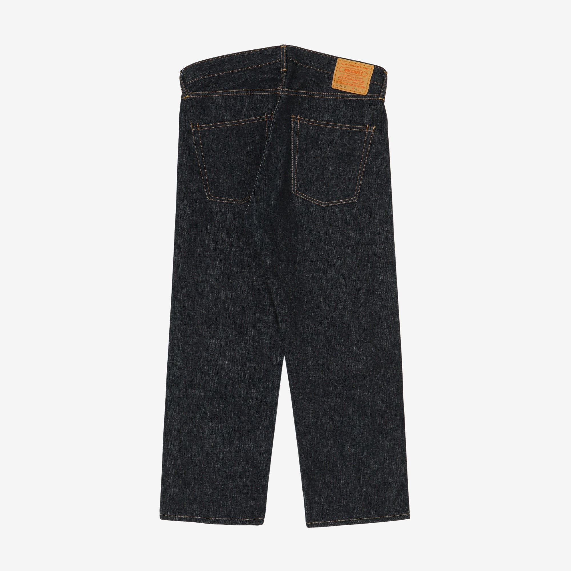 NC66E-60 Raw Shrink To Hug Jeans (34W X 26L)