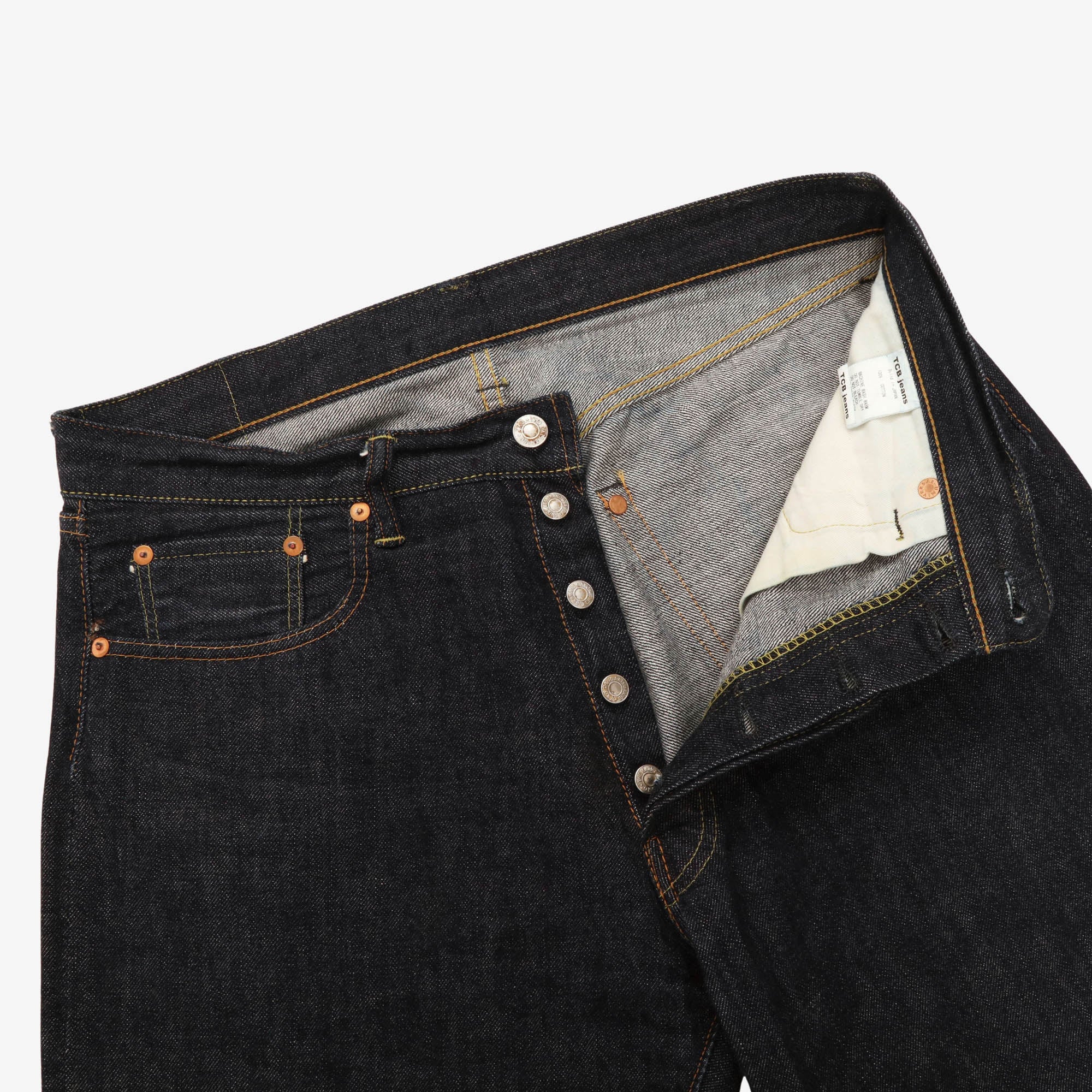 50s Raw Selvedge Denim (34W X 29L)