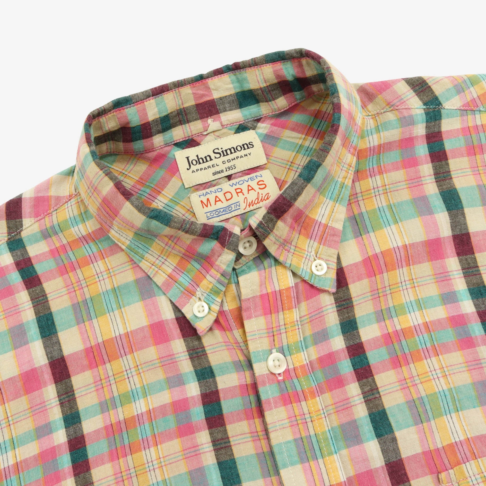 BD Madras Check Work Shirt
