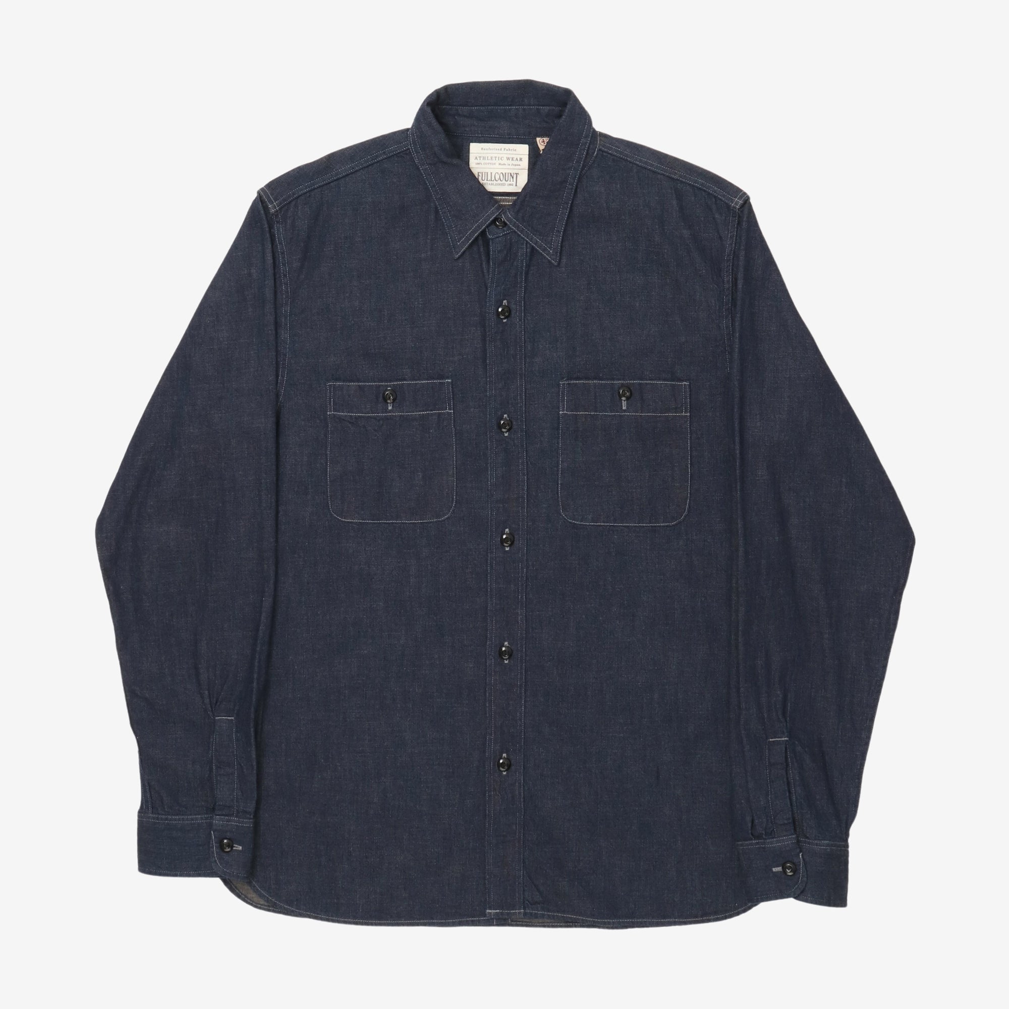 4890 8oz Denim Work Shirt