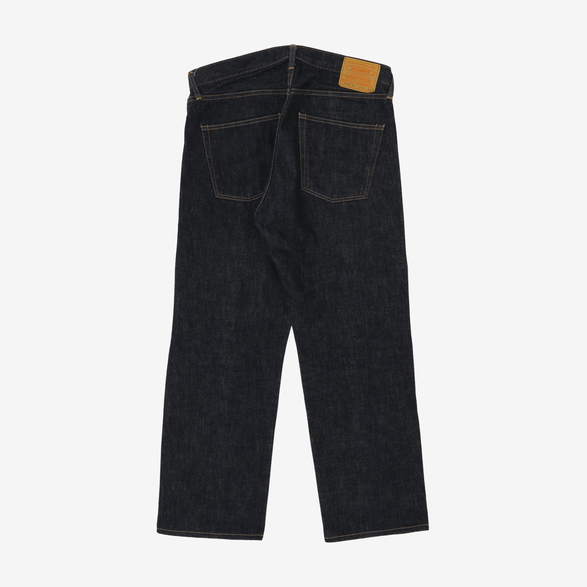 NC66E-60 Raw Shrink To Hug Jeans (34W X 27.5L)