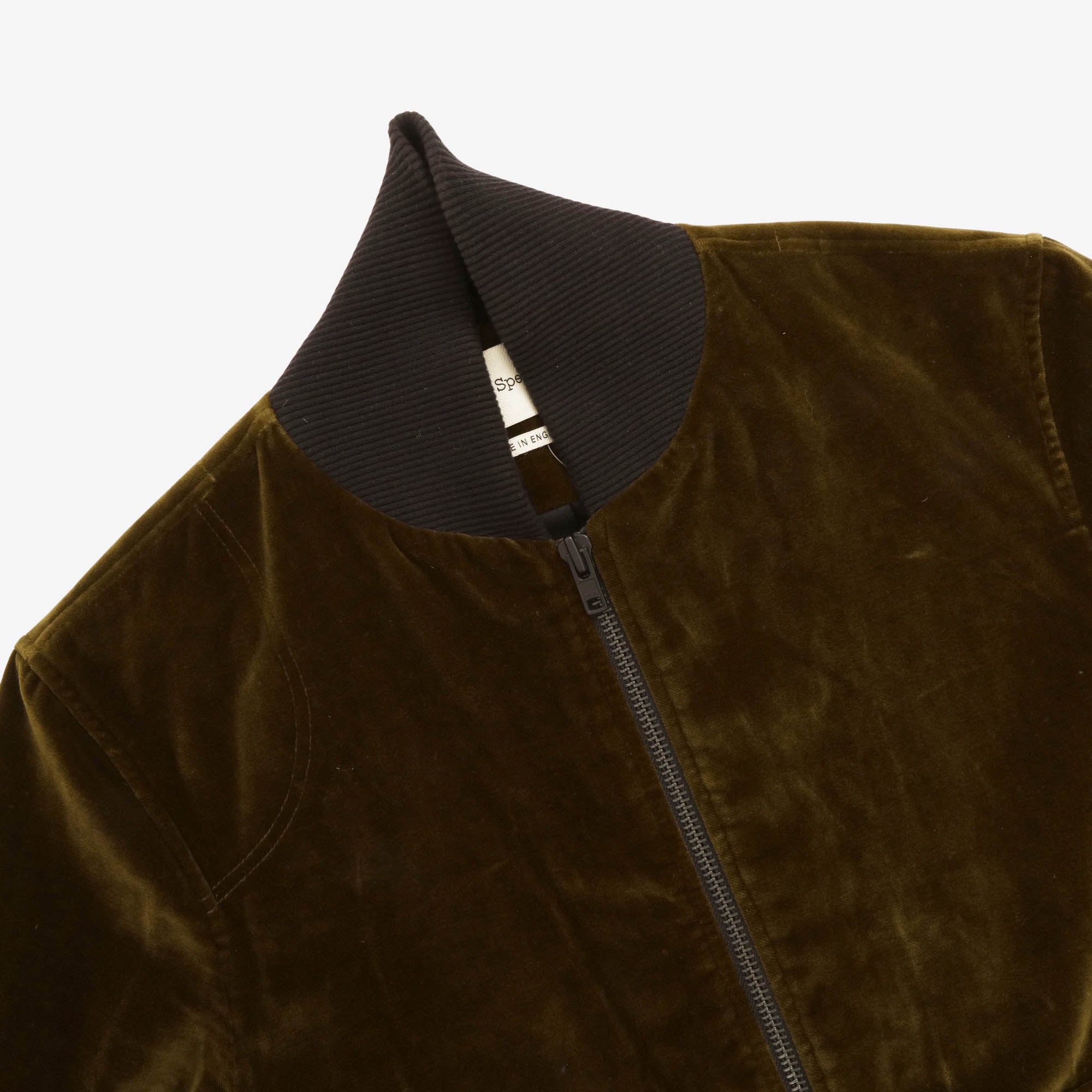 Bermondsey Velvet Bomber Jacket