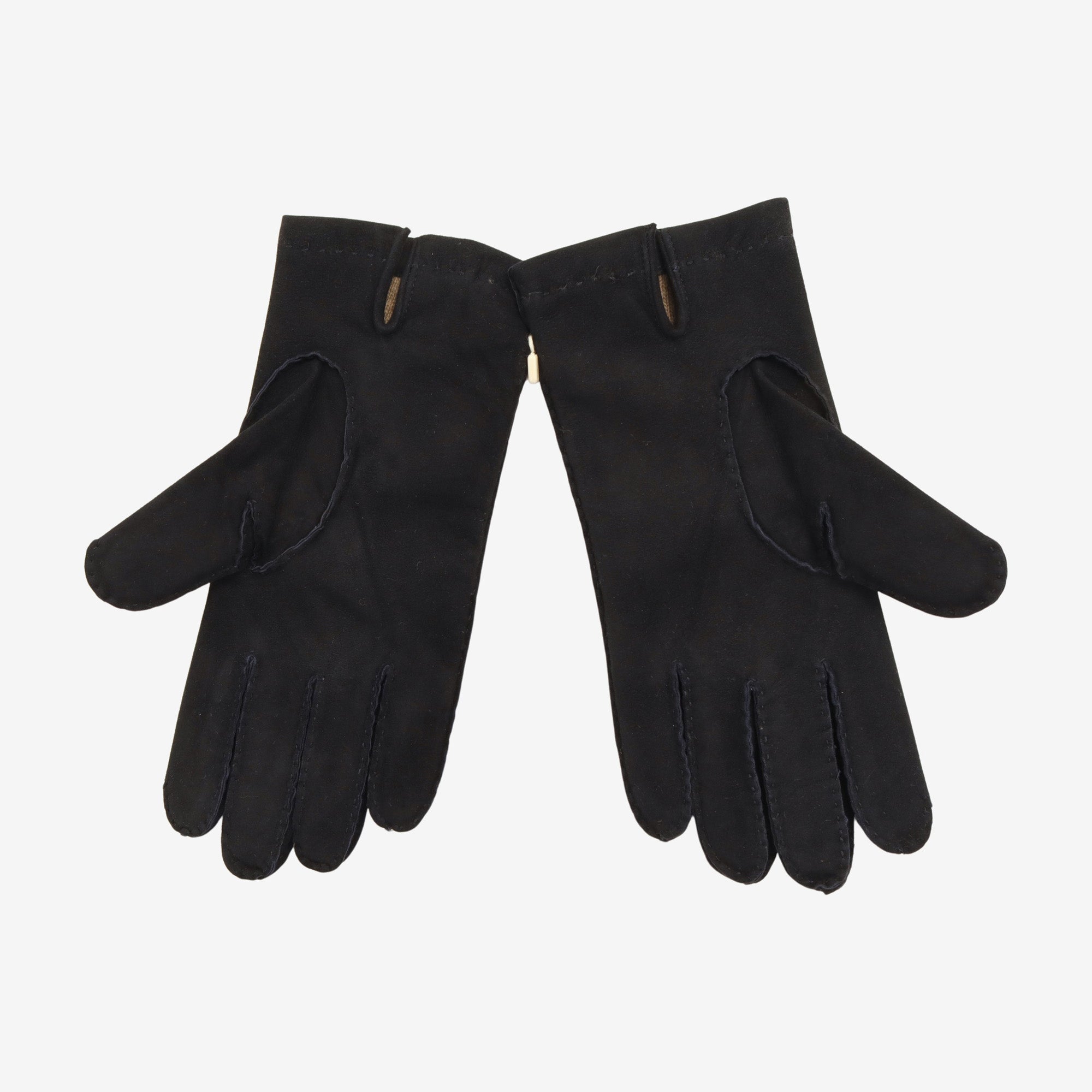 Suede Cashmere Lined Gloves