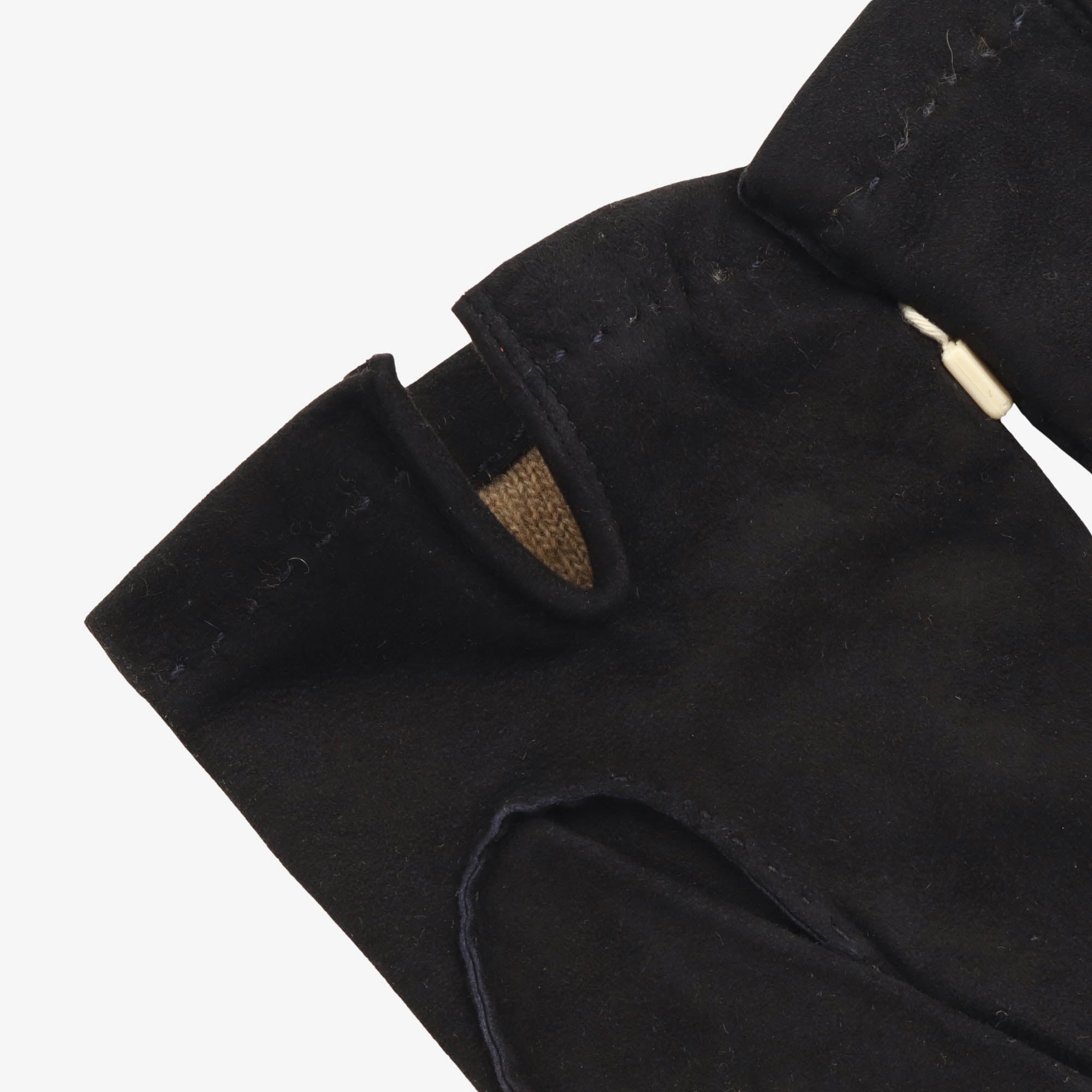 Suede Cashmere Lined Gloves