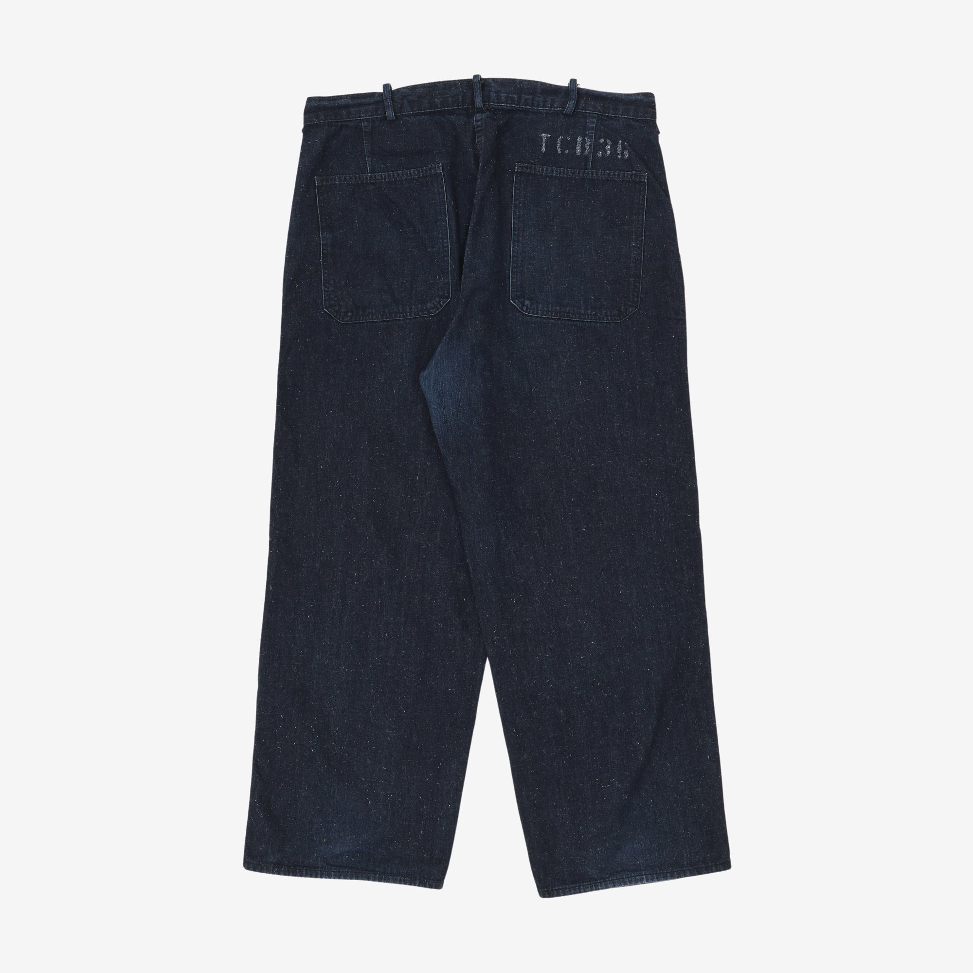 Seamens Denim Trousers (36W X 27L)