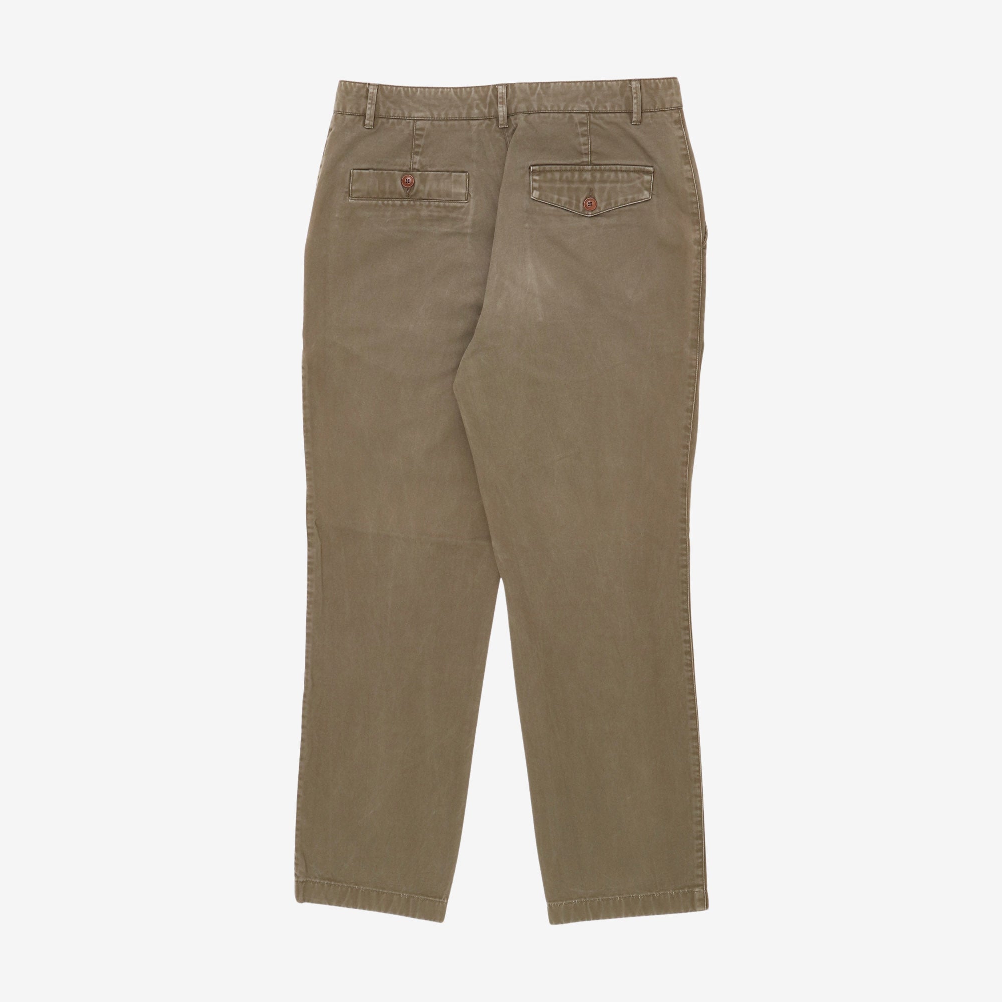 Flat Front Chinos (32W X 27.5L)