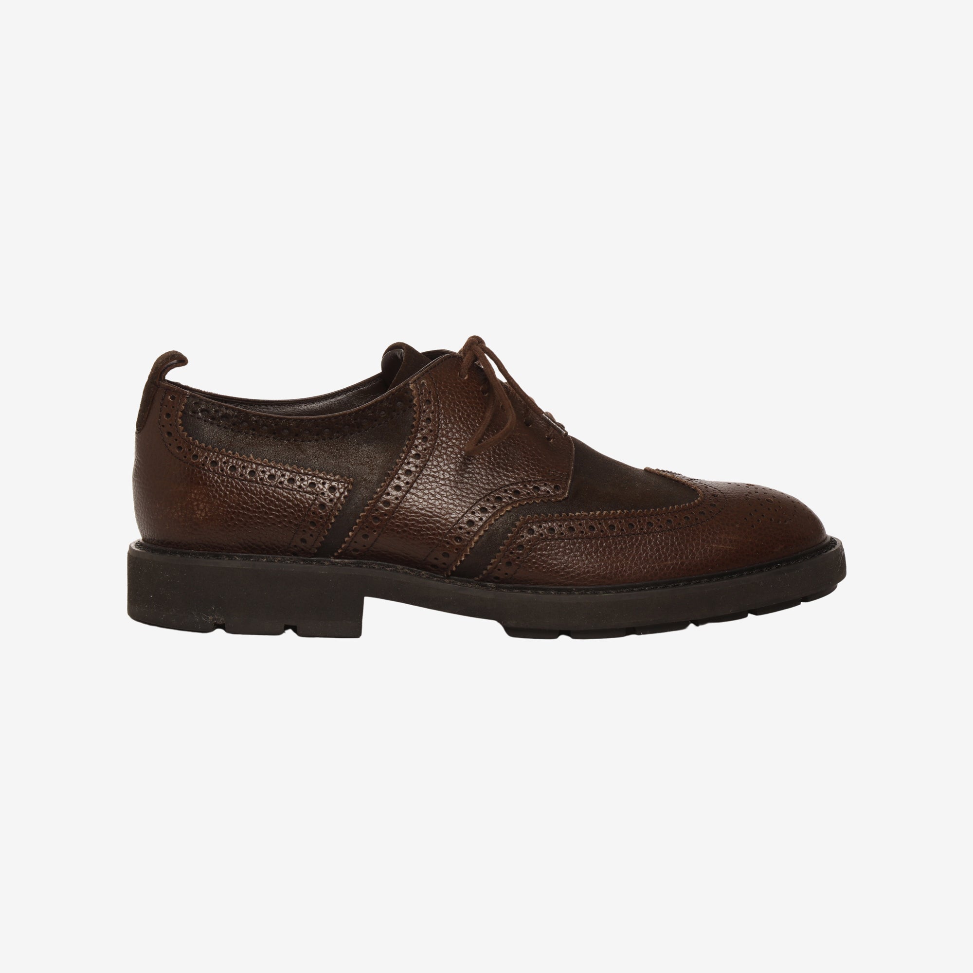 Two Tone Leather Brogue