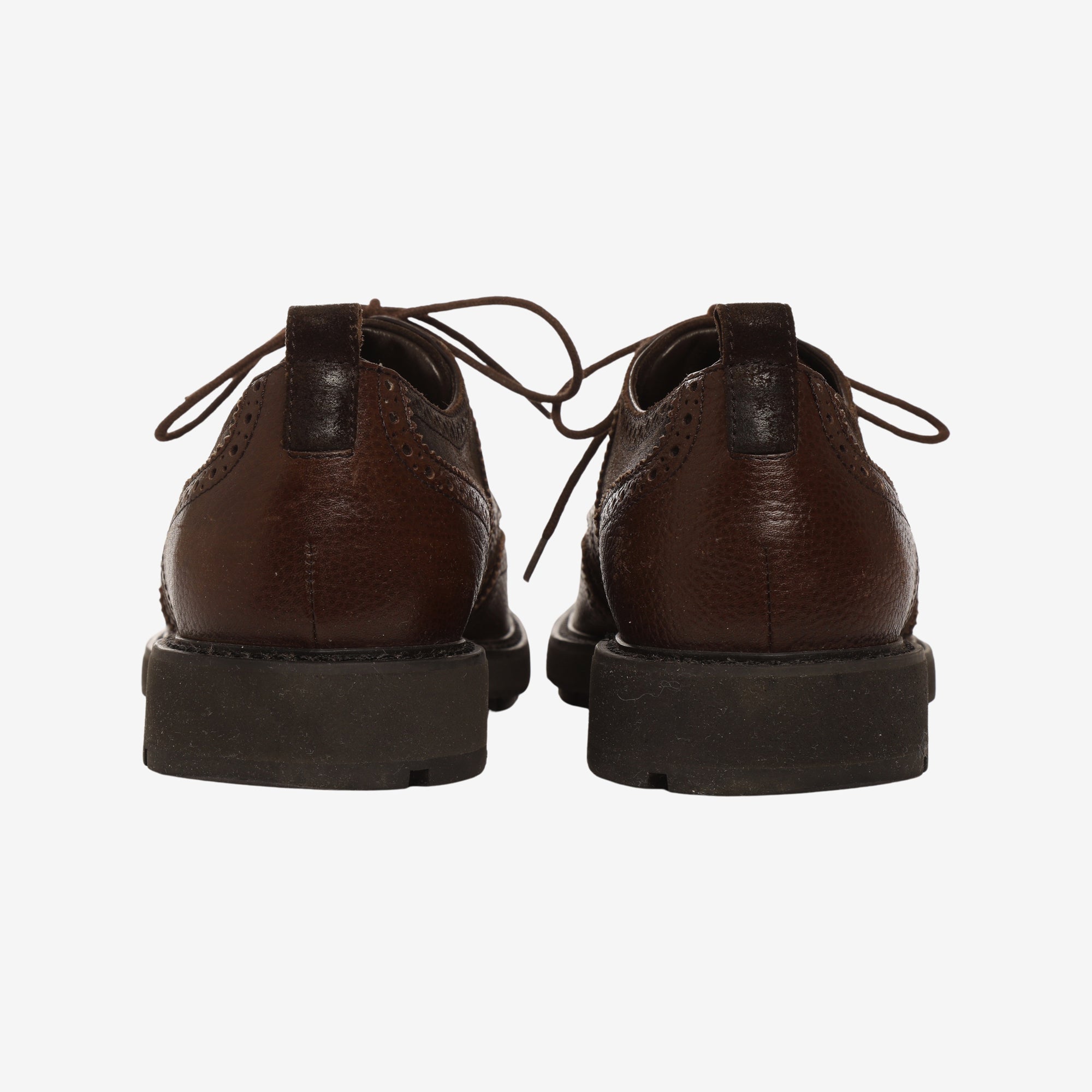Two Tone Leather Brogue