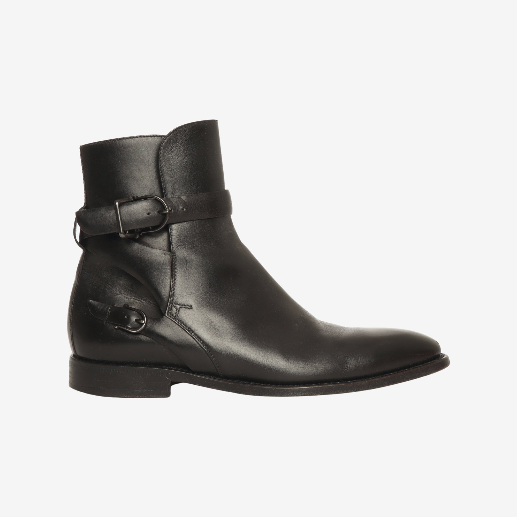Double Strap Ankle Boots