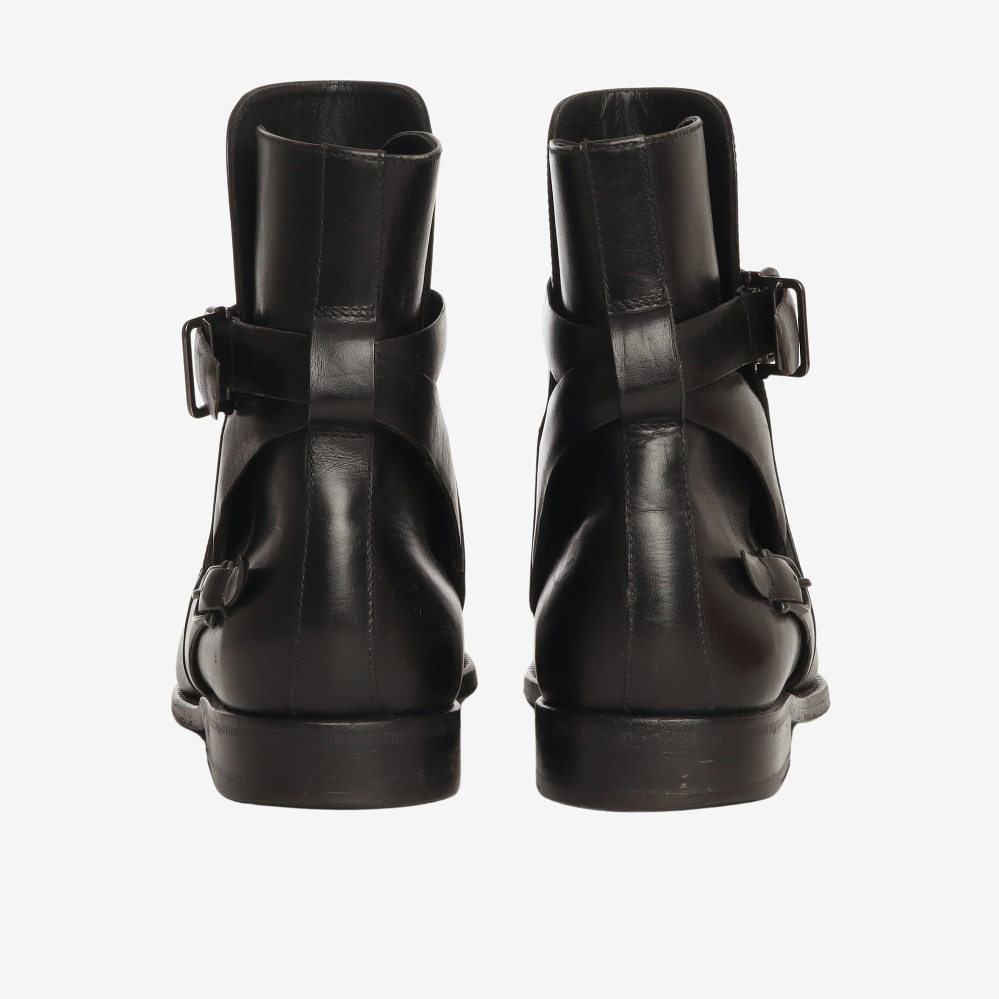 Double Strap Ankle Boots