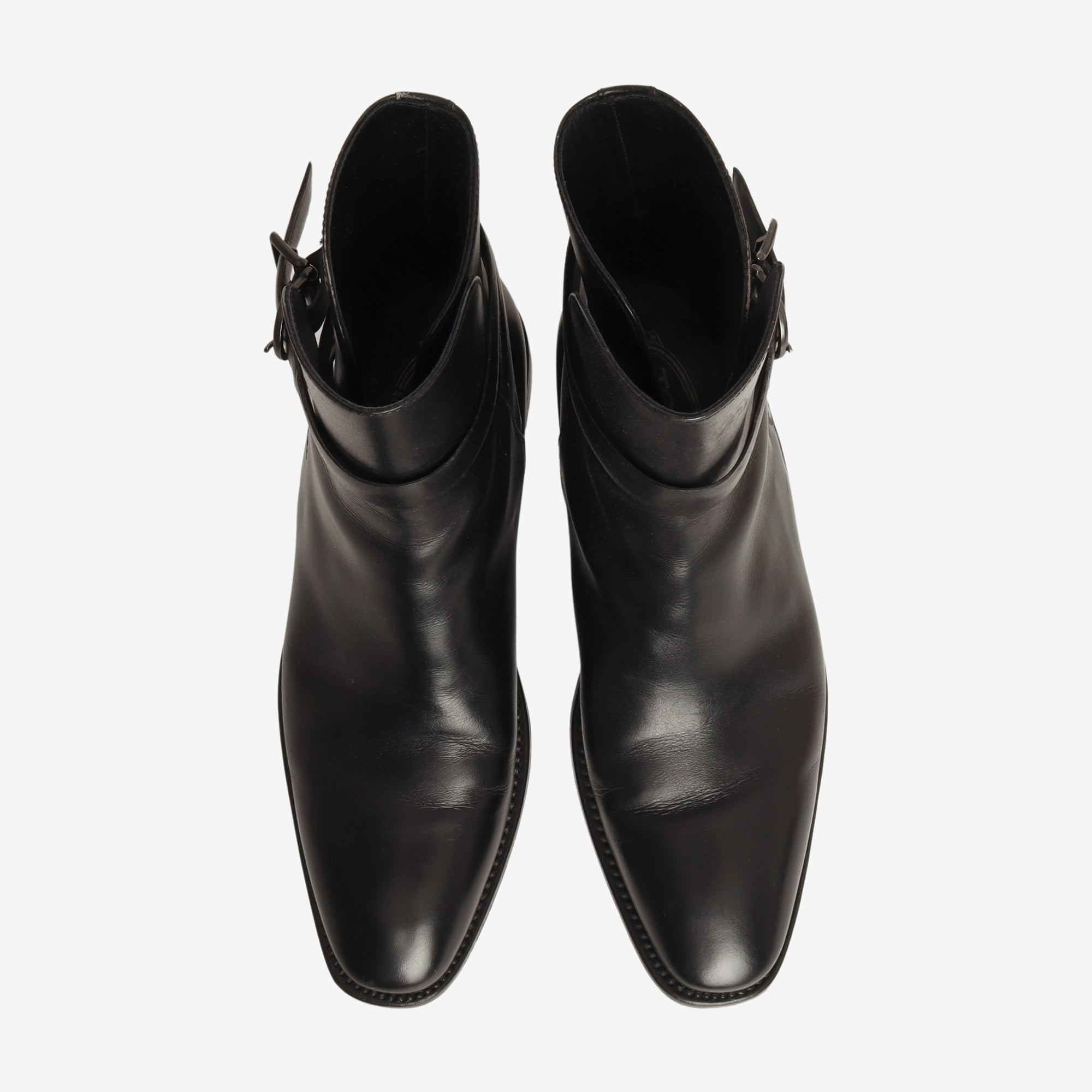 Double Strap Ankle Boots