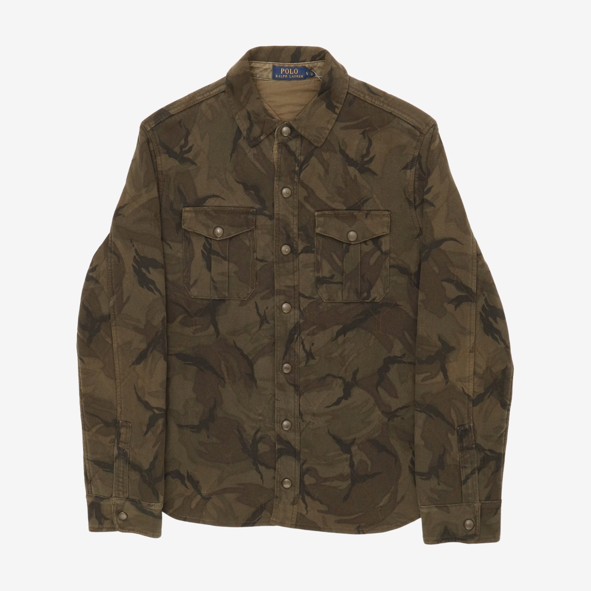 Quilted Sportsman Camo Work Overshirt