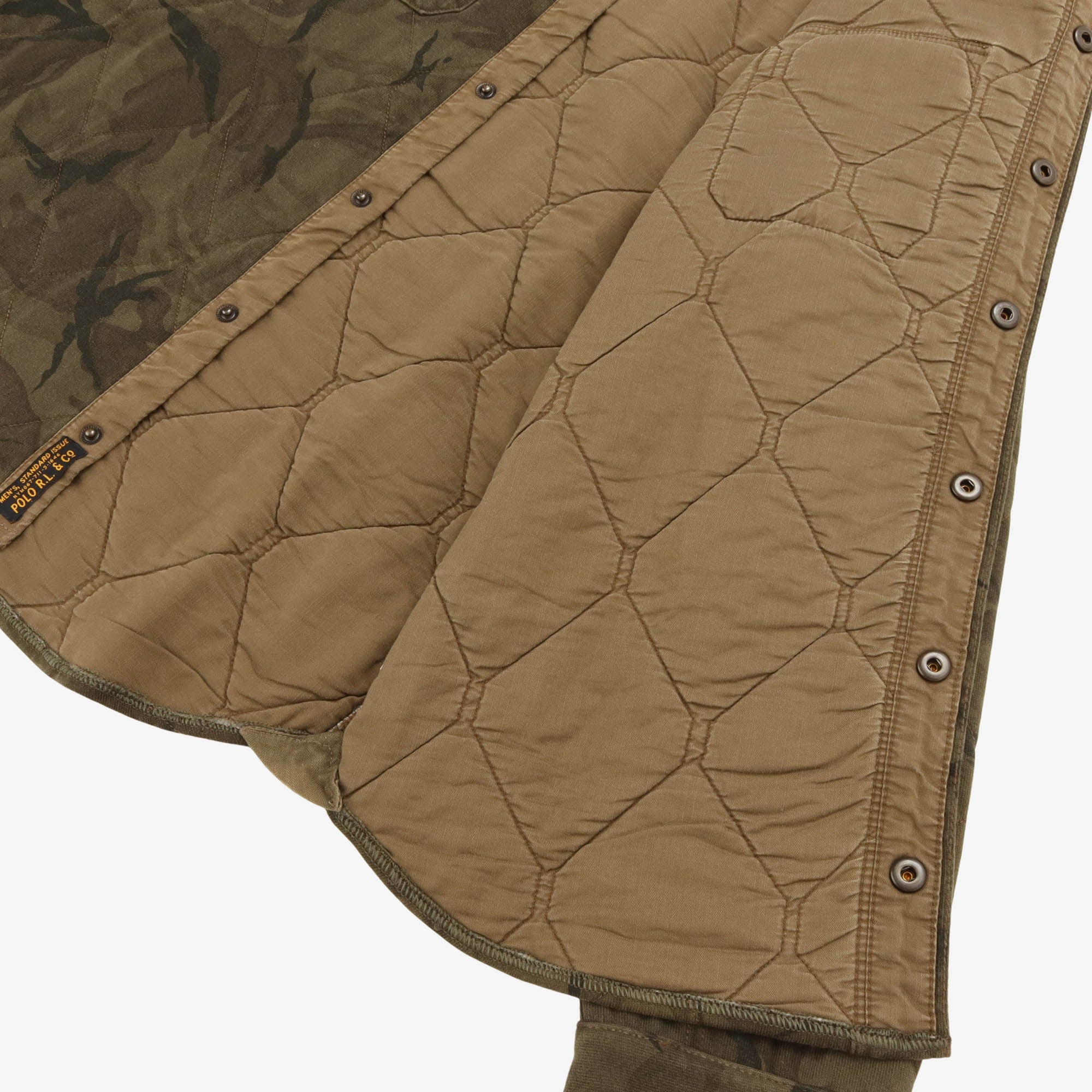 Quilted Sportsman Camo Work Overshirt
